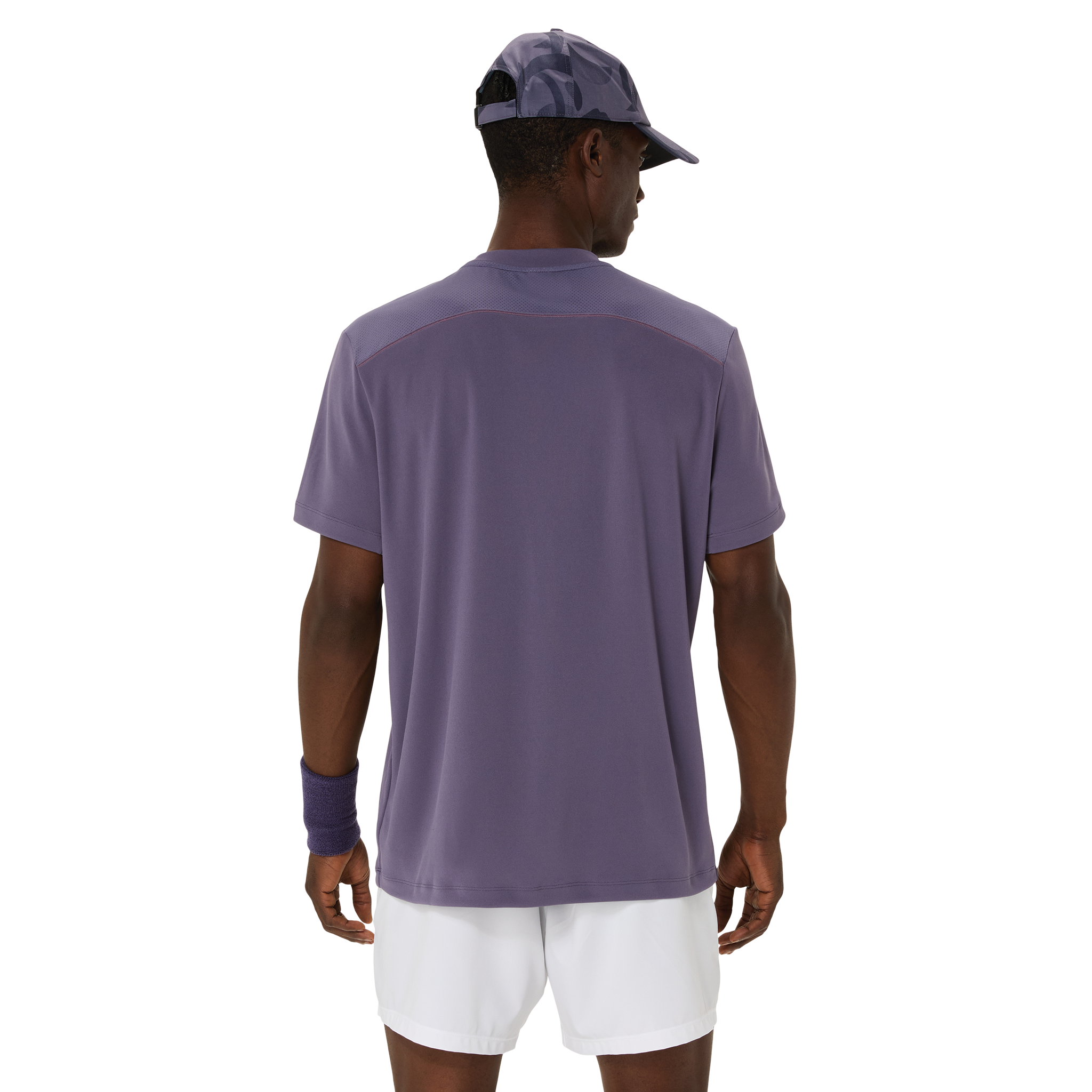 Asics Court SS Men's Top Grayish Purple