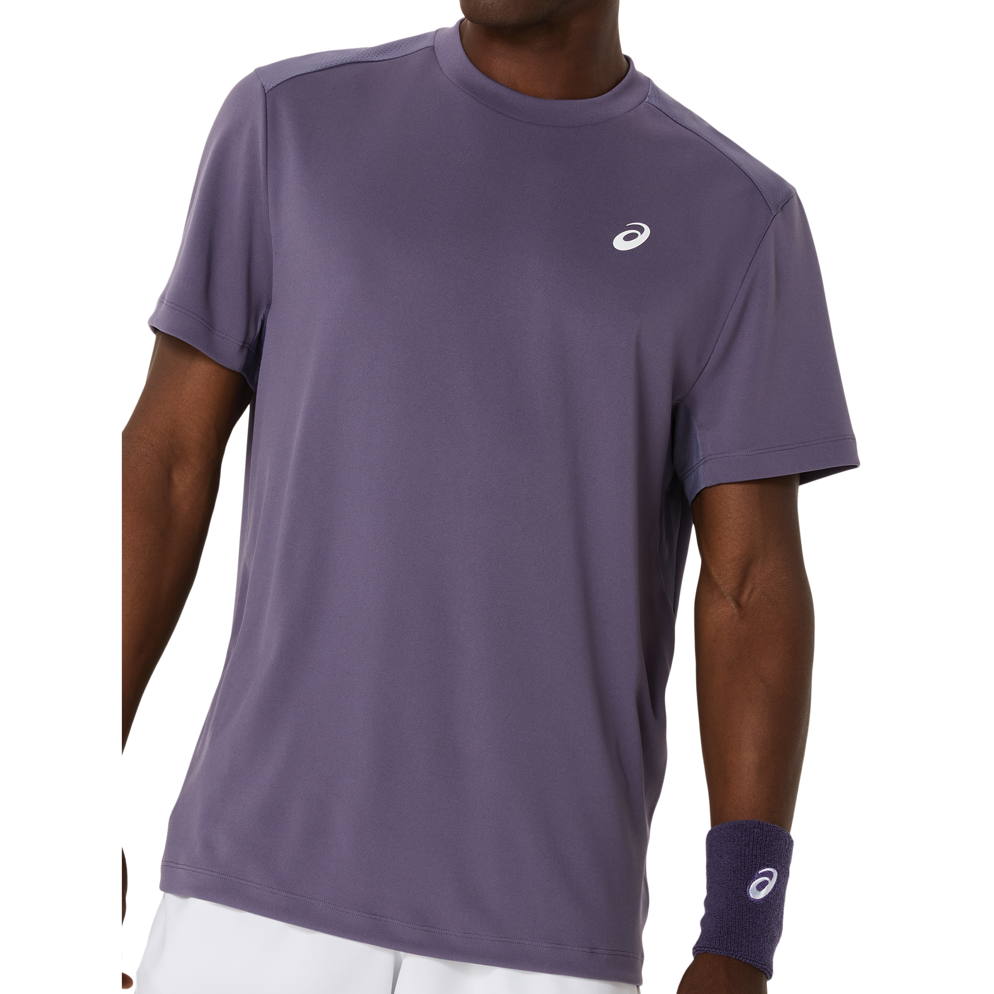 Asics Court SS Men's Top Grayish Purple