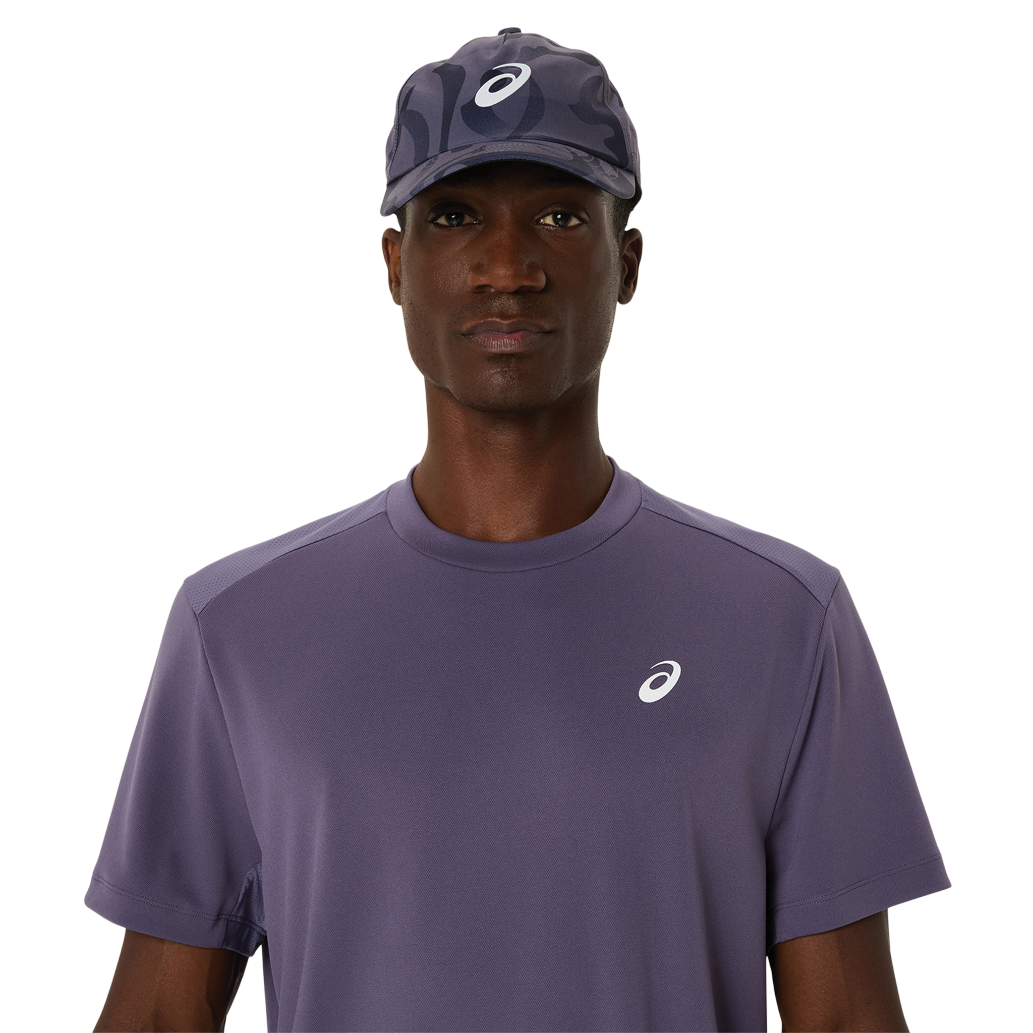 Asics Court SS Men's Top Grayish Purple