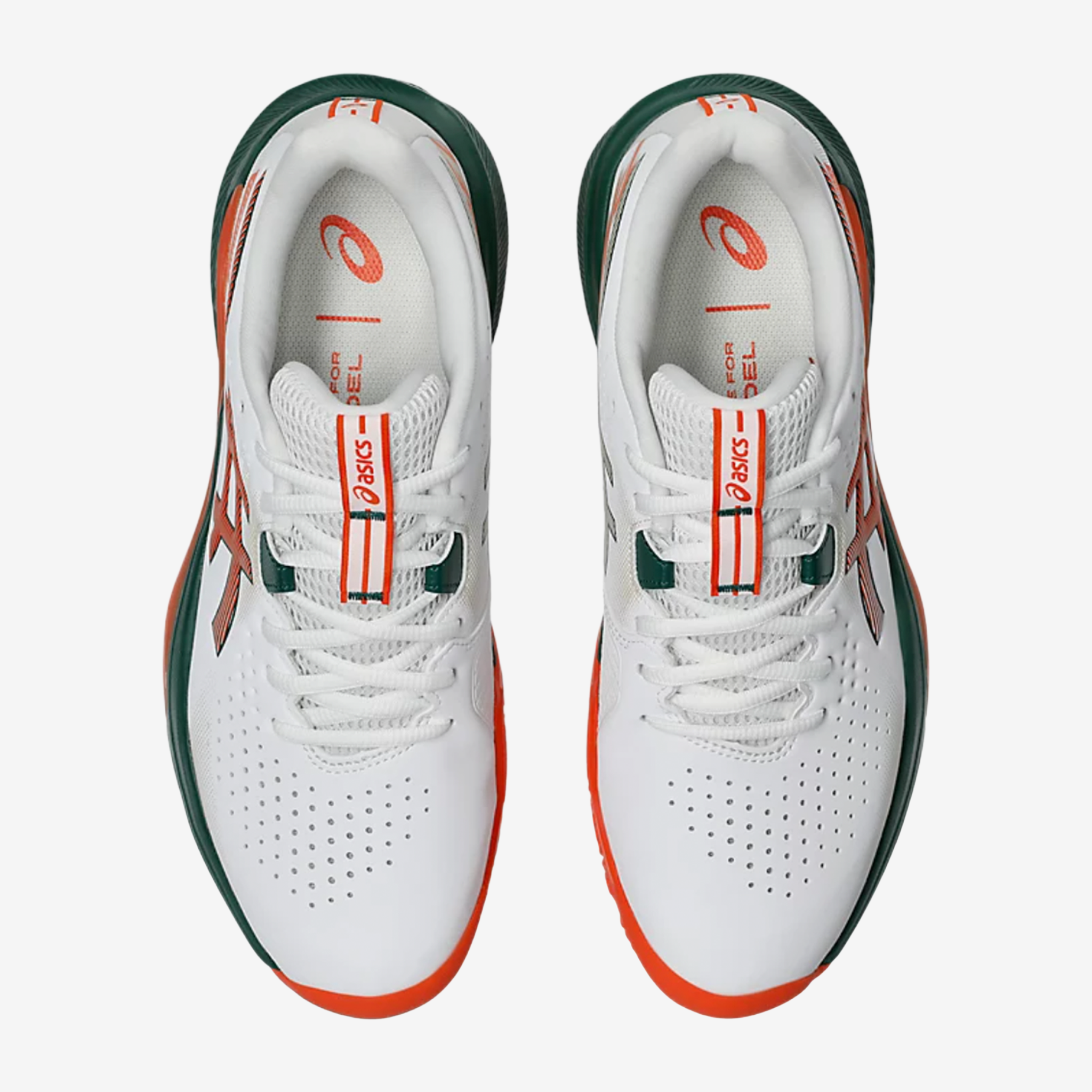 Asics Gel Challenger 15 Padel Men's White/Energy Orange