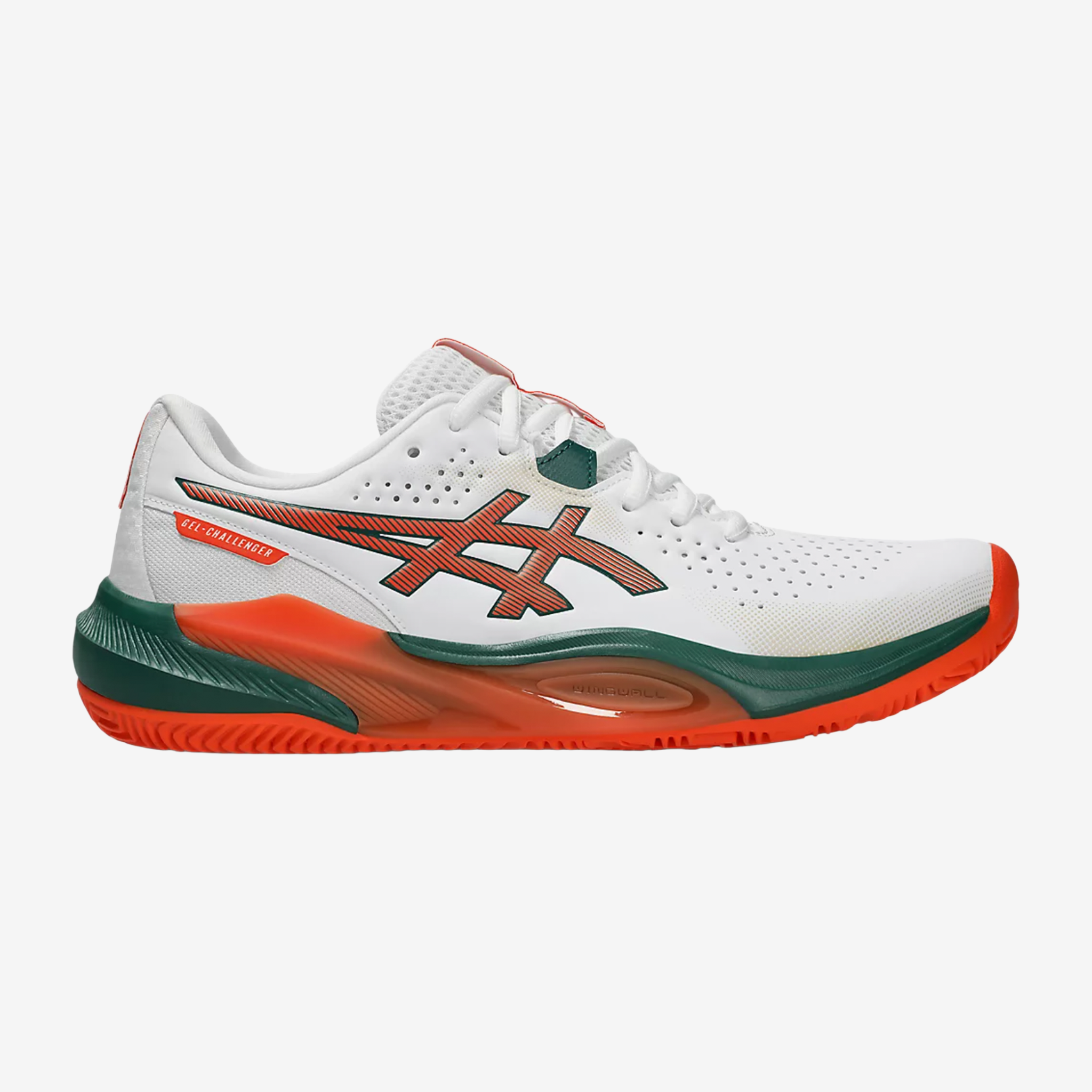 Asics Gel Challenger 15 Padel Men's White/Energy Orange