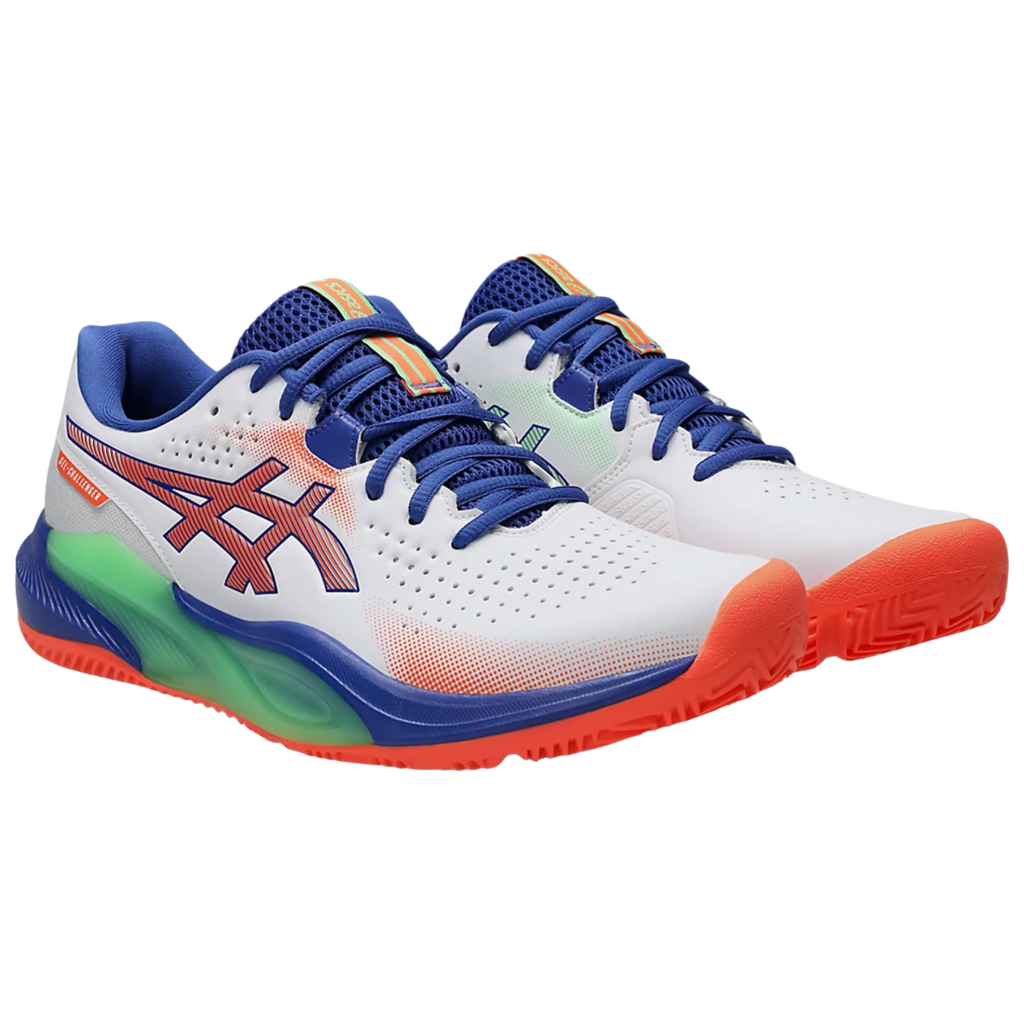 Asics Gel Challenger 15 Padel Men's White/ Vivid Coral