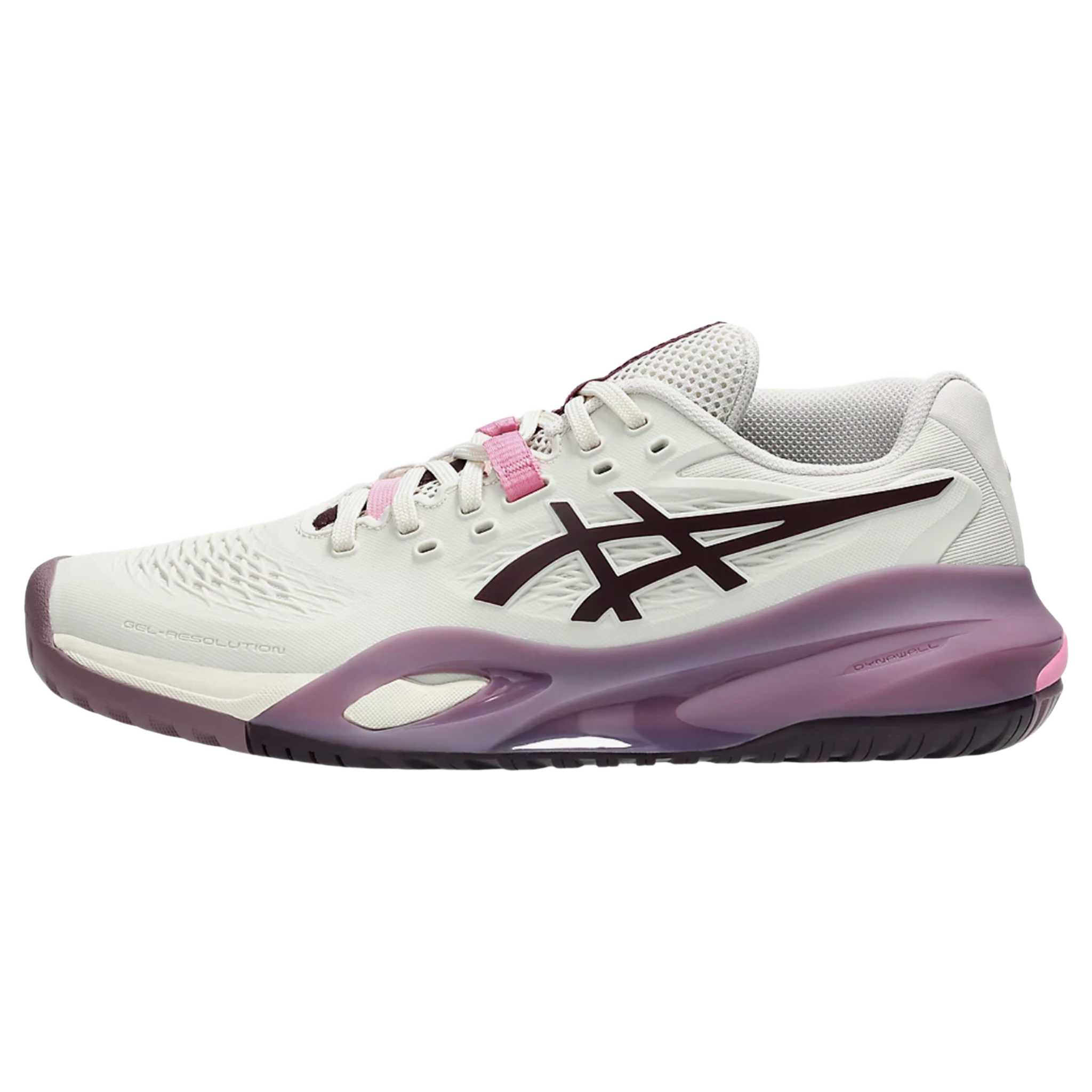 Asics Gel Resolution X Women's Soft Oat/Dark Aubergine