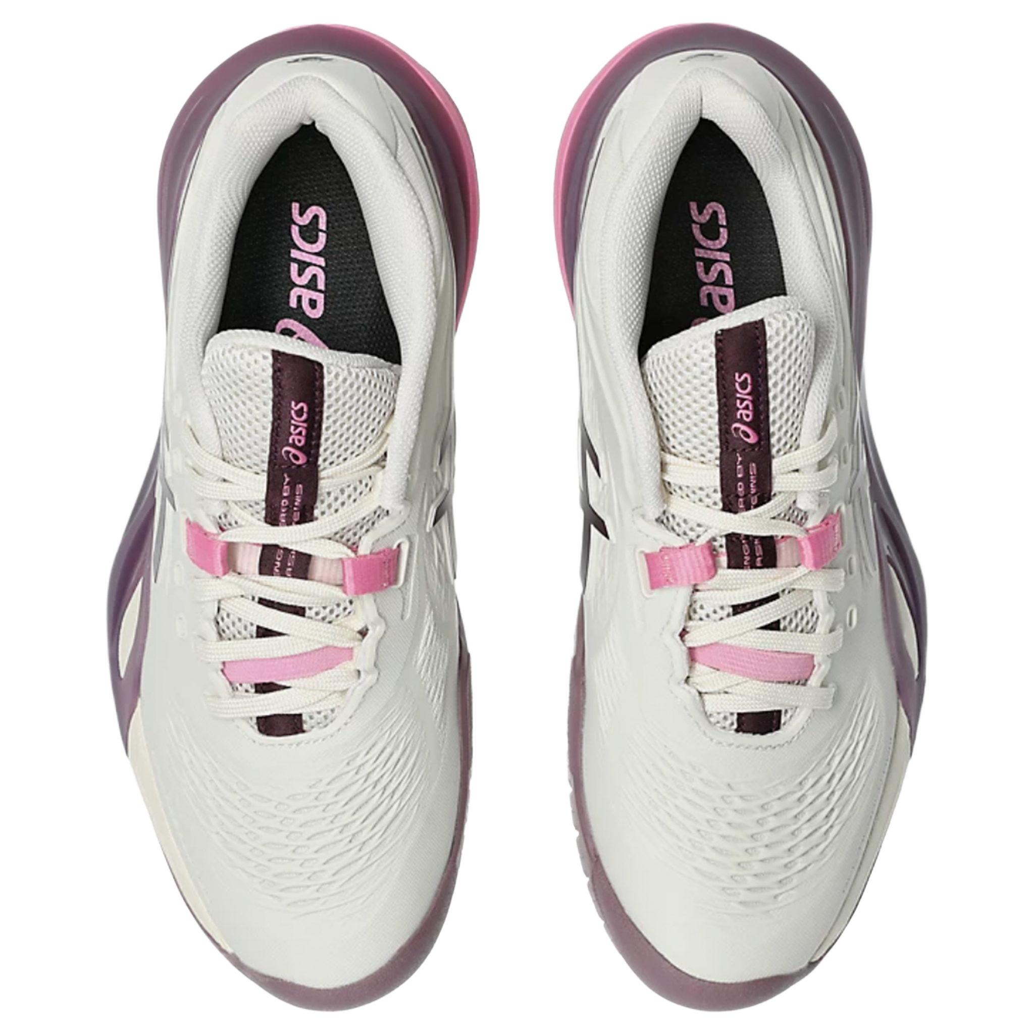 Asics Gel Resolution X Women's Soft Oat/Dark Aubergine
