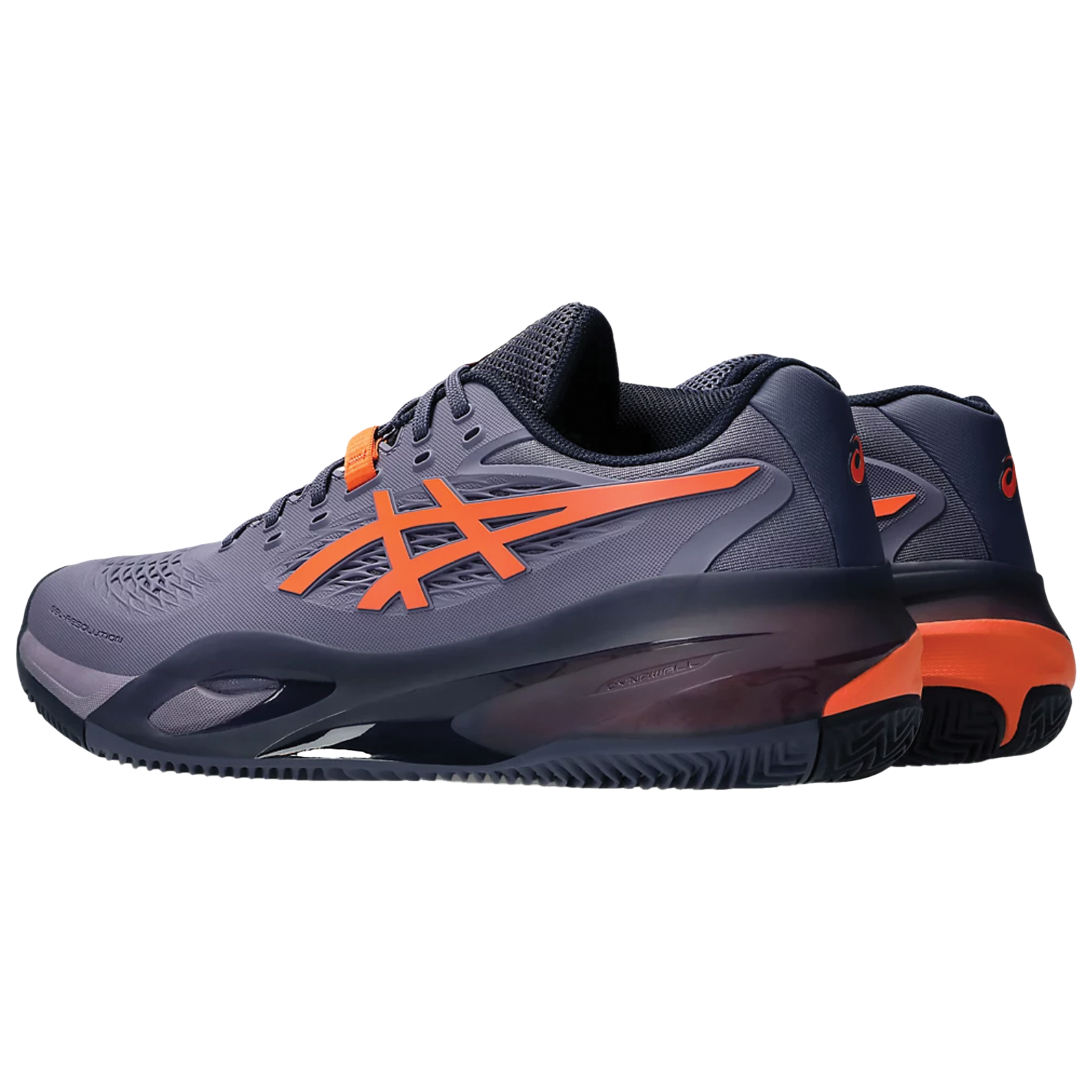 Asics Gel Resolution X Clay Men's Greyish Purple/Nova Orange (2025)