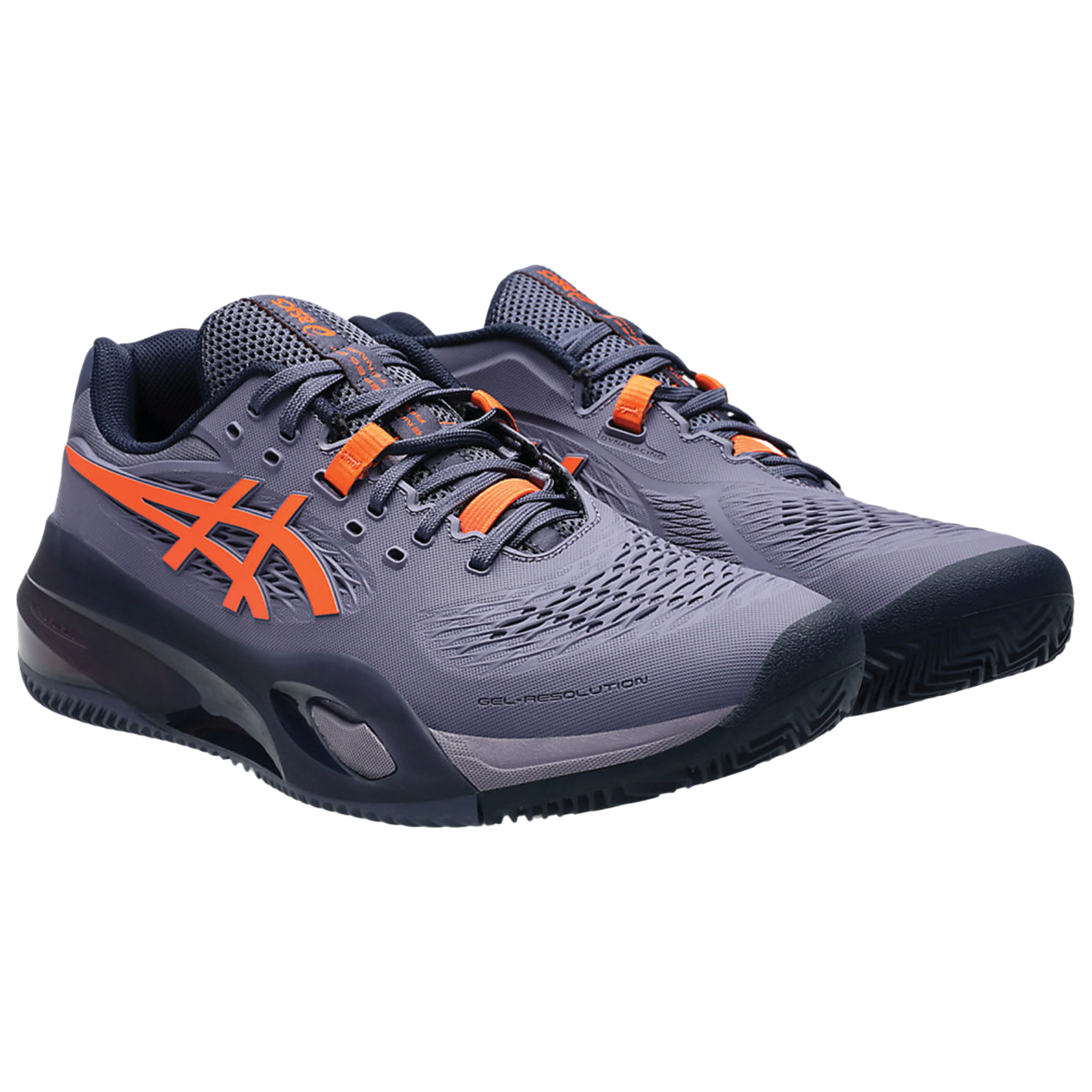 Asics Gel Resolution X Clay Men's Greyish Purple/Nova Orange (2025)