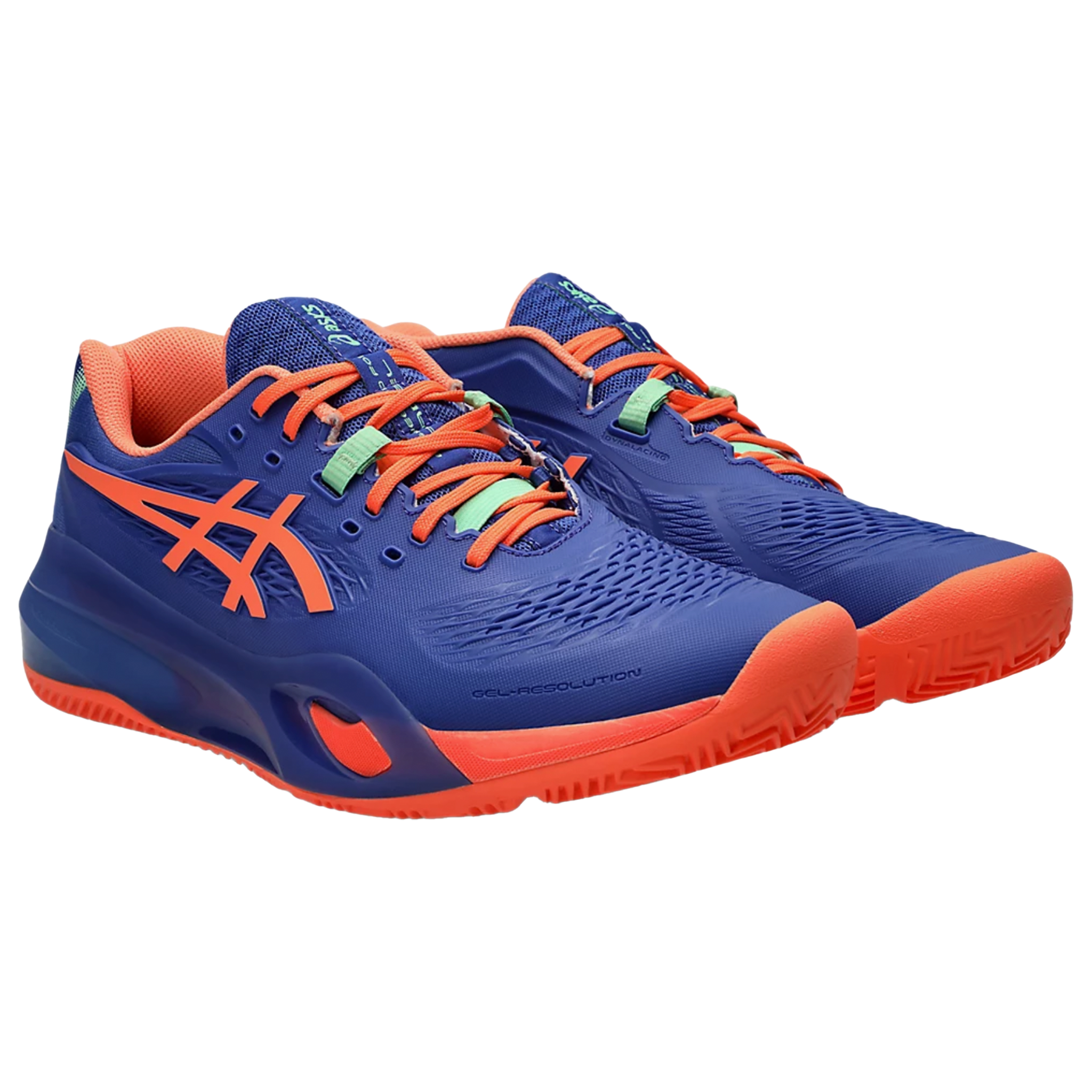Asics Gel Resolution X Padel Men's Dark Cobalt/ Vivid Coral
