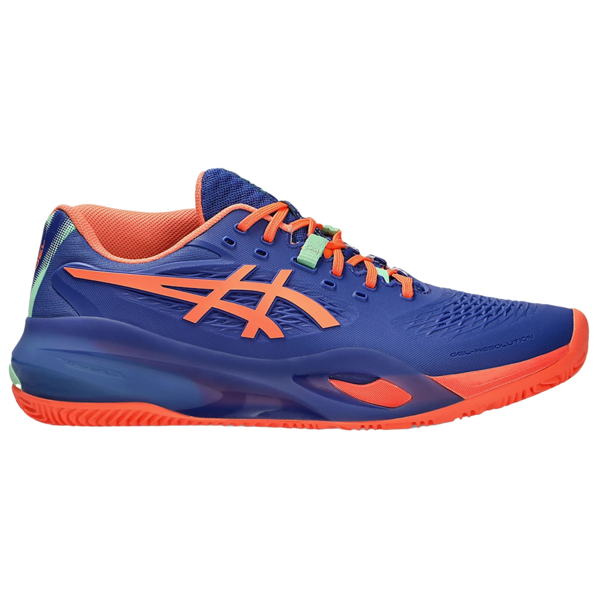Asics Gel Resolution X Padel Men's Dark Cobalt/ Vivid Coral