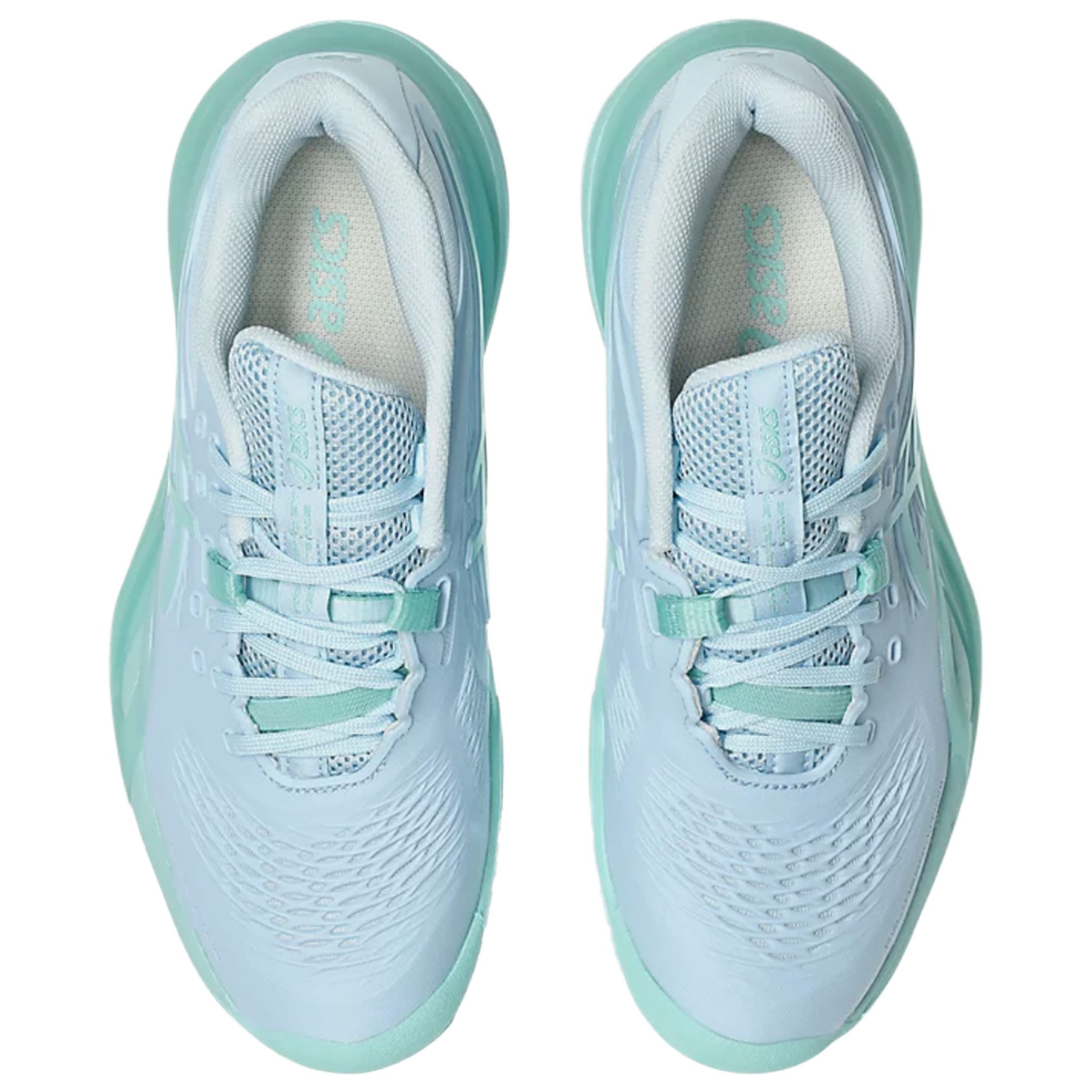 Asics Gel Resolution X Women's Light Blue/Oasis Green