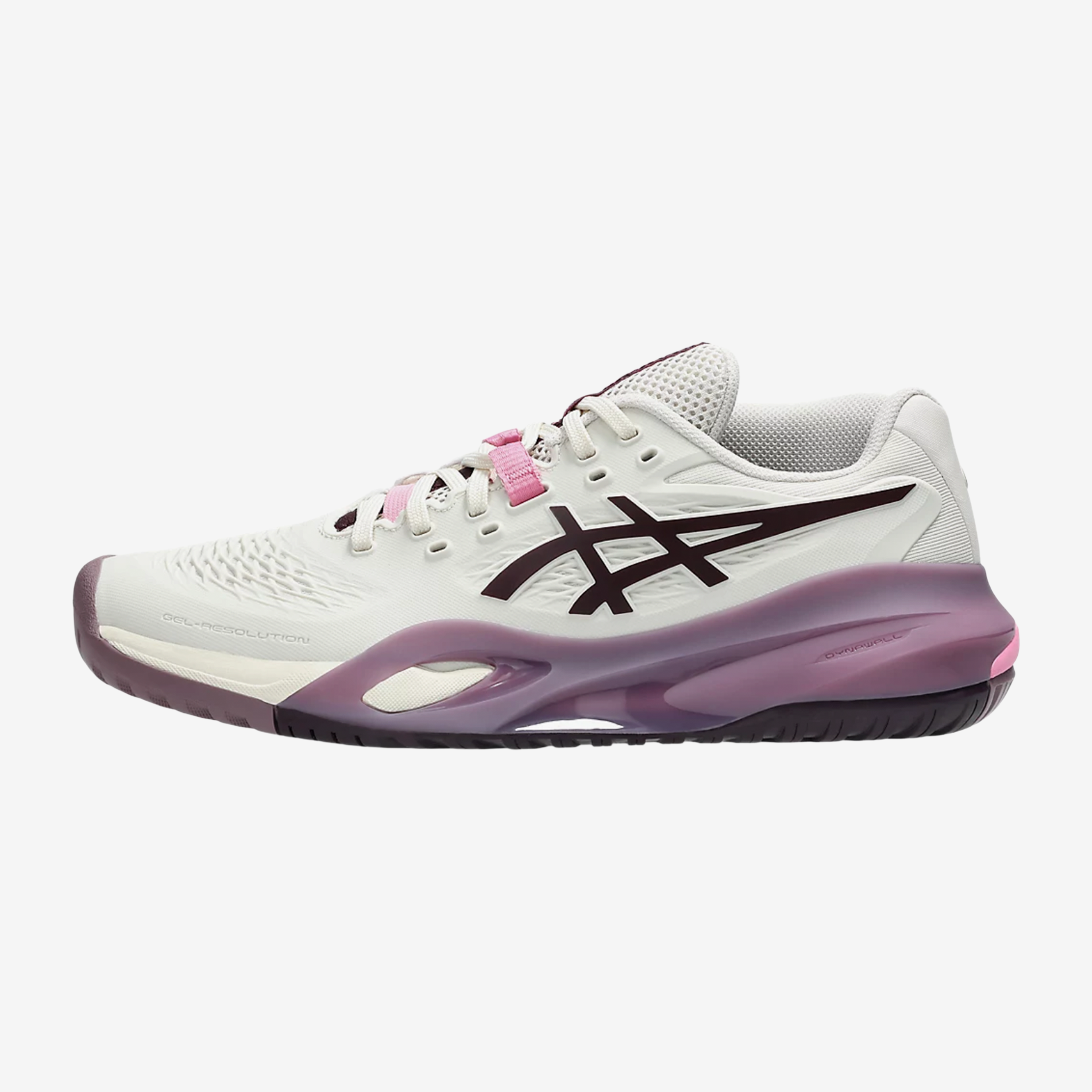 Asics Gel Resolution X Women's Soft Oat/Dark Aubergine