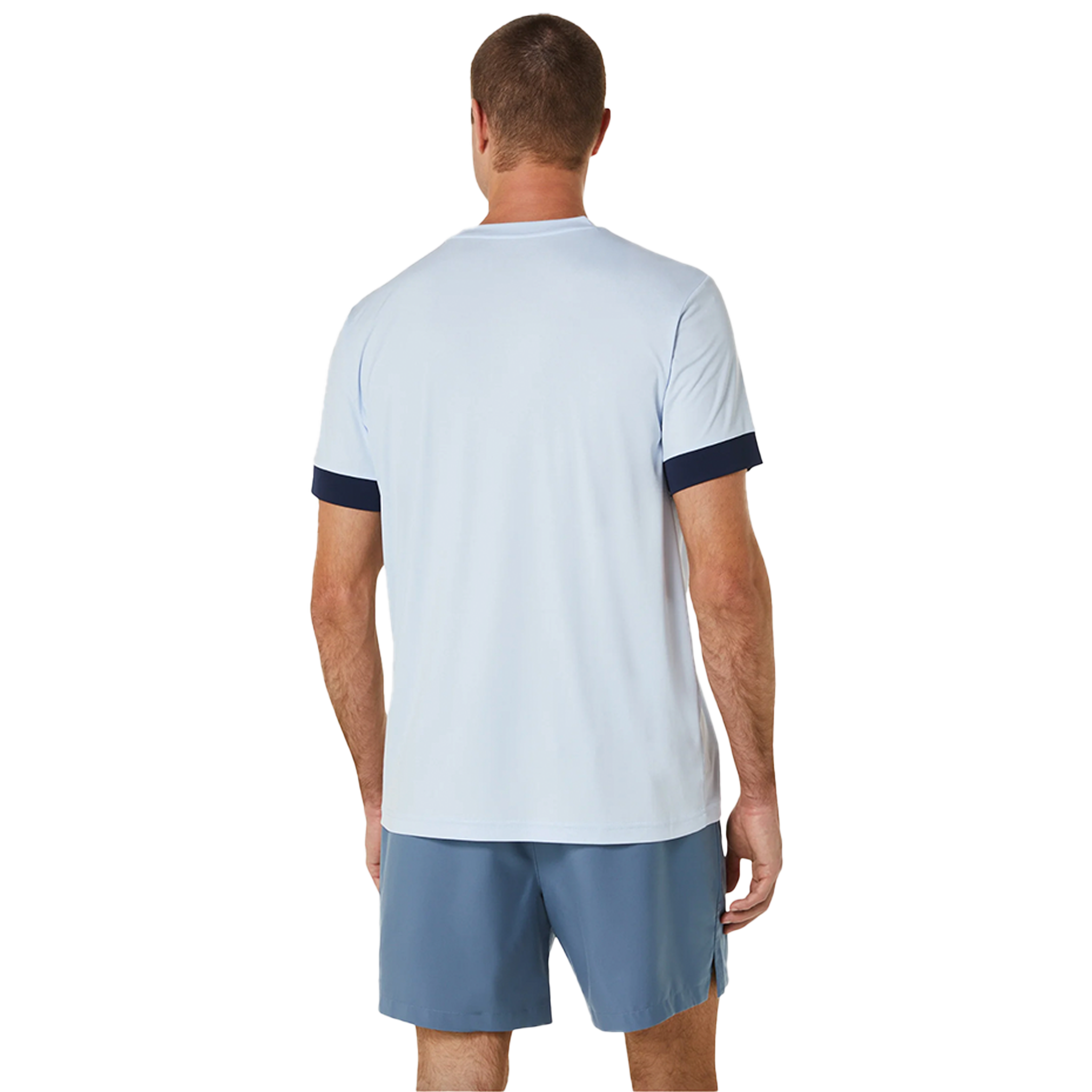 Asics Men's Graphic T-Shirt Soft Sky