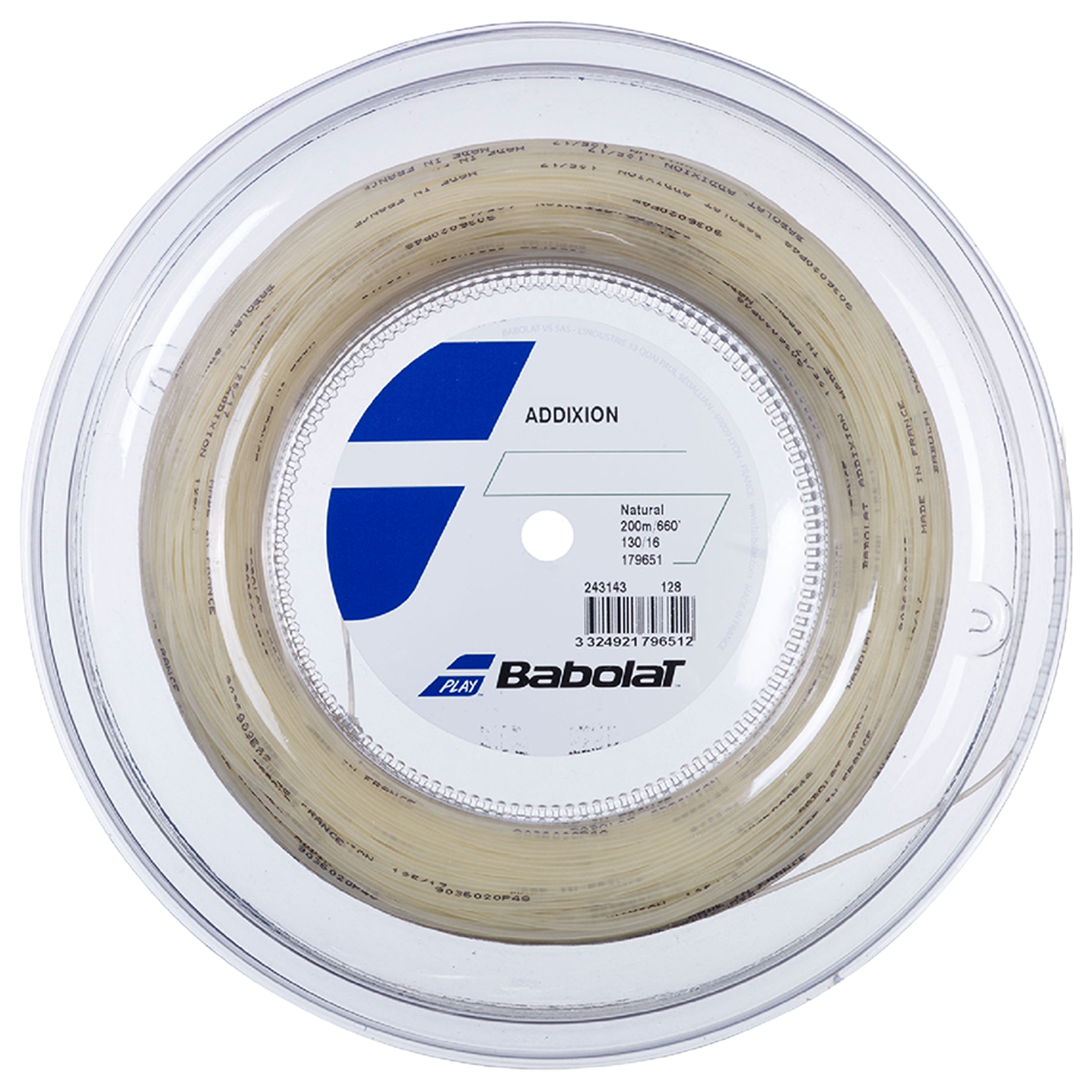 Babolat Addixion 200m Natural 1.30mm