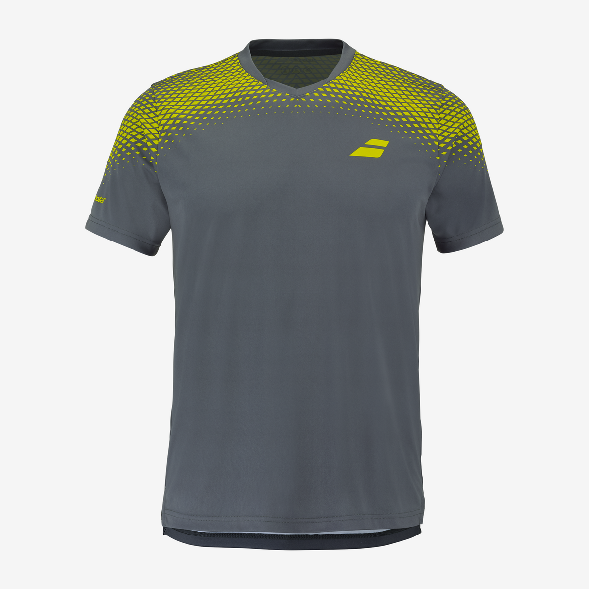 Babolat Aero Crew Neck Tee Men's Grey/Aero