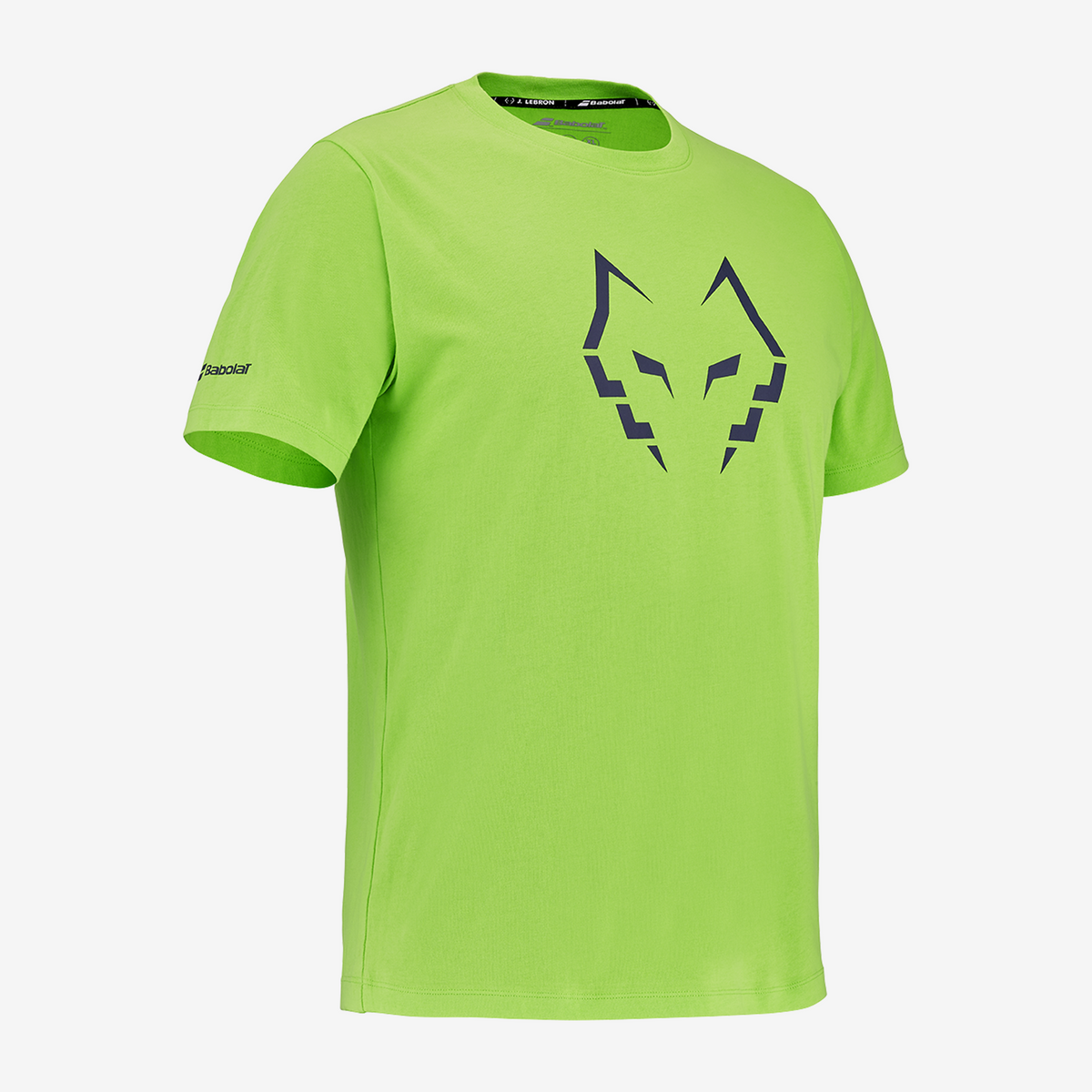 Babolat Cotton Tee Lebron Men's Green Flash