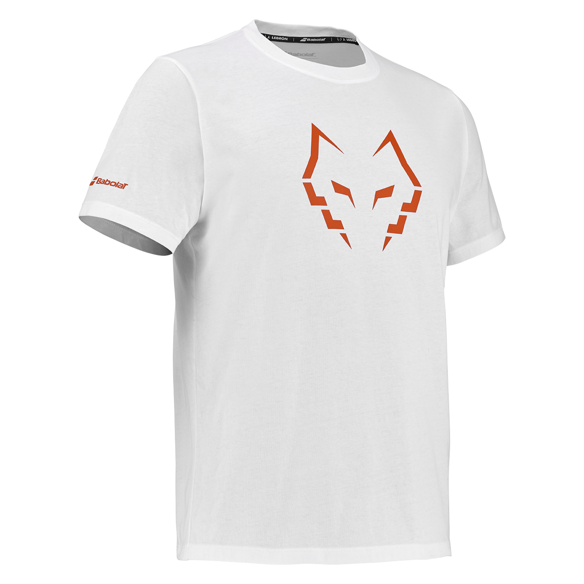 Babolat Cotton Tee Lebron Men's White