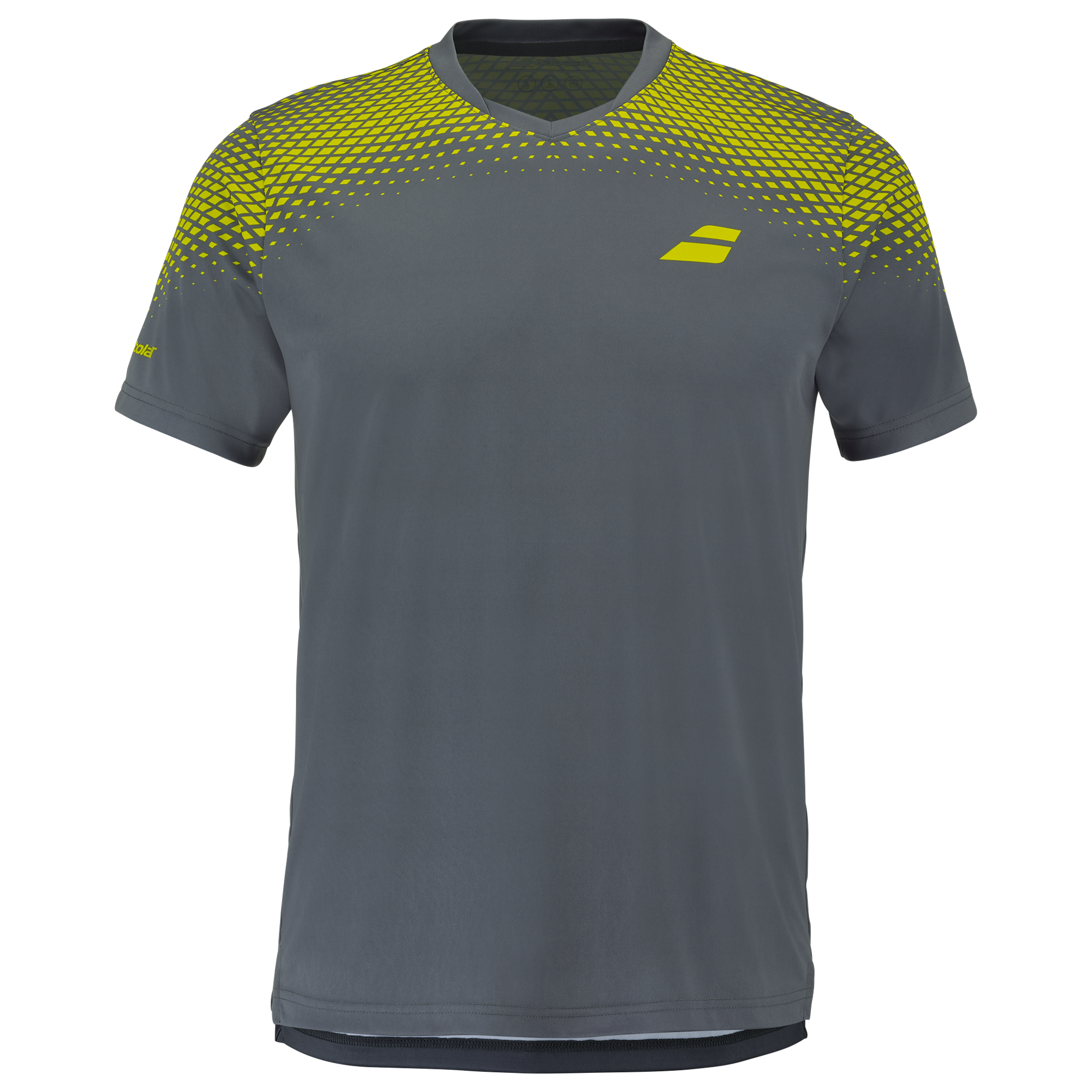 Babolat Aero Crew Neck Tee Men's Grey/Aero