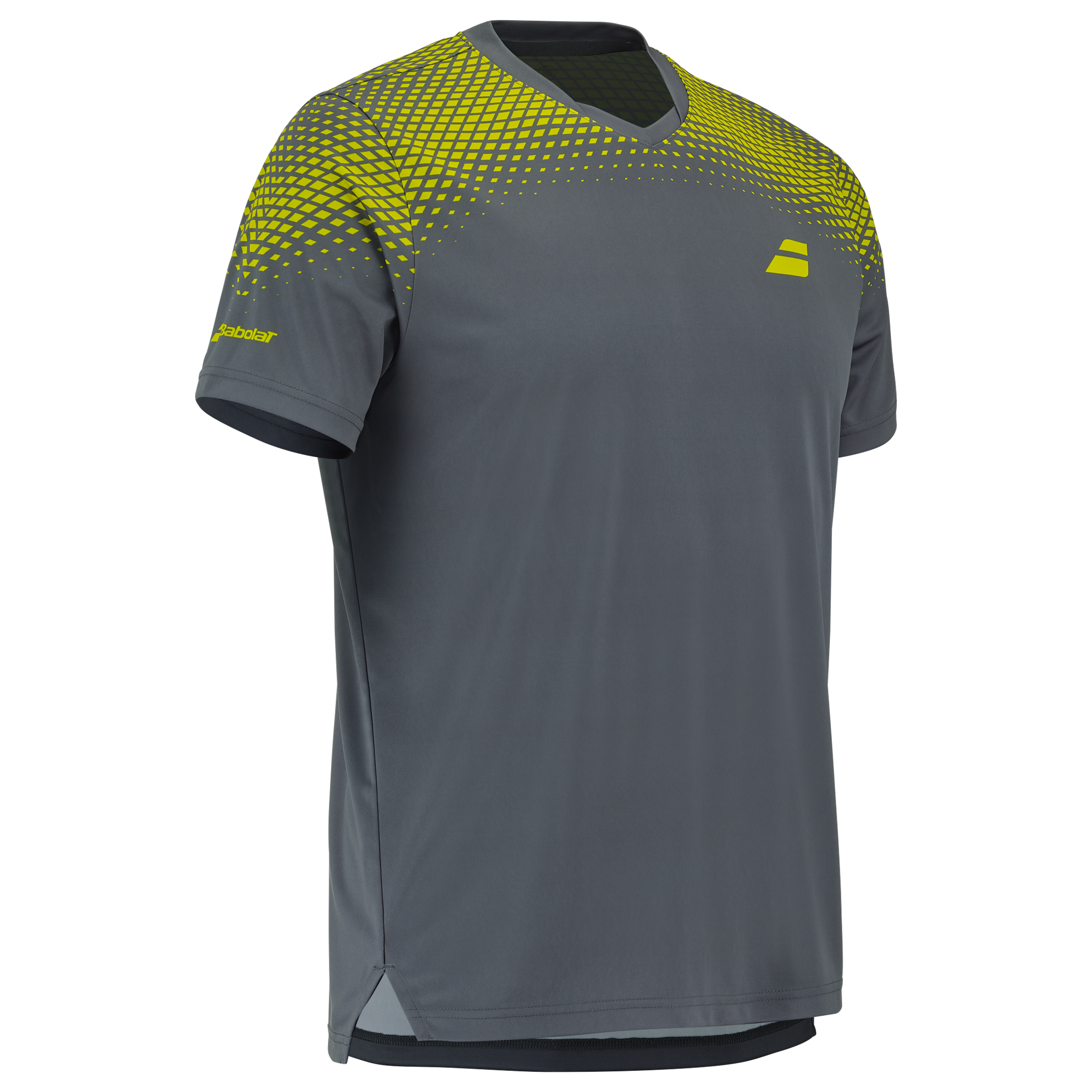 Babolat Aero Crew Neck Tee Men's Grey/Aero