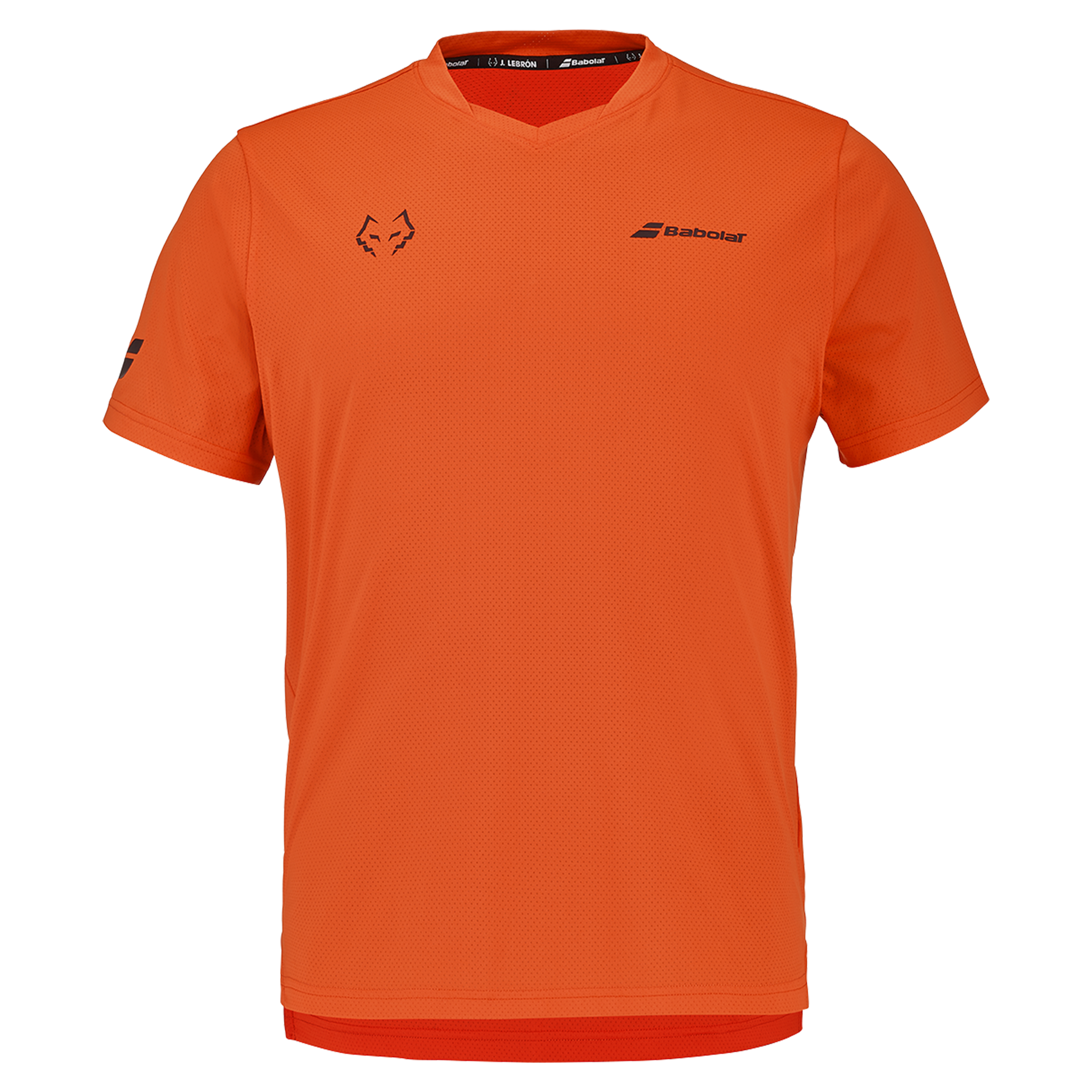 Babolat Crew Neck Tee Lebron Men's Red/Orange (2026)