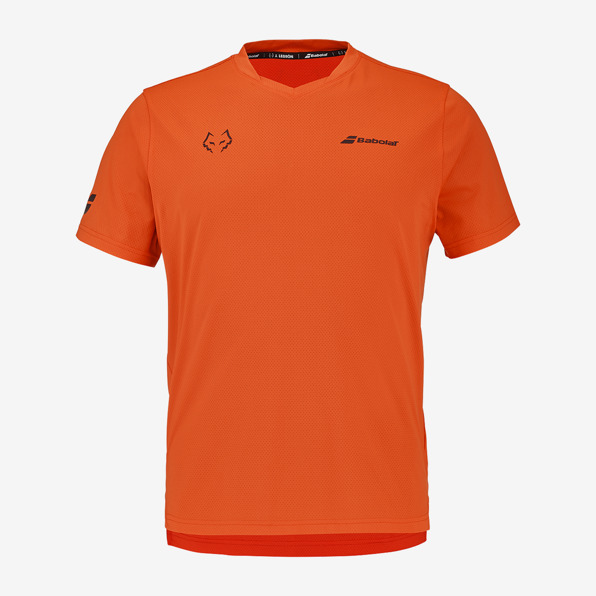 Babolat Crew Neck Tee Lebron Men's Red/Orange (2026)