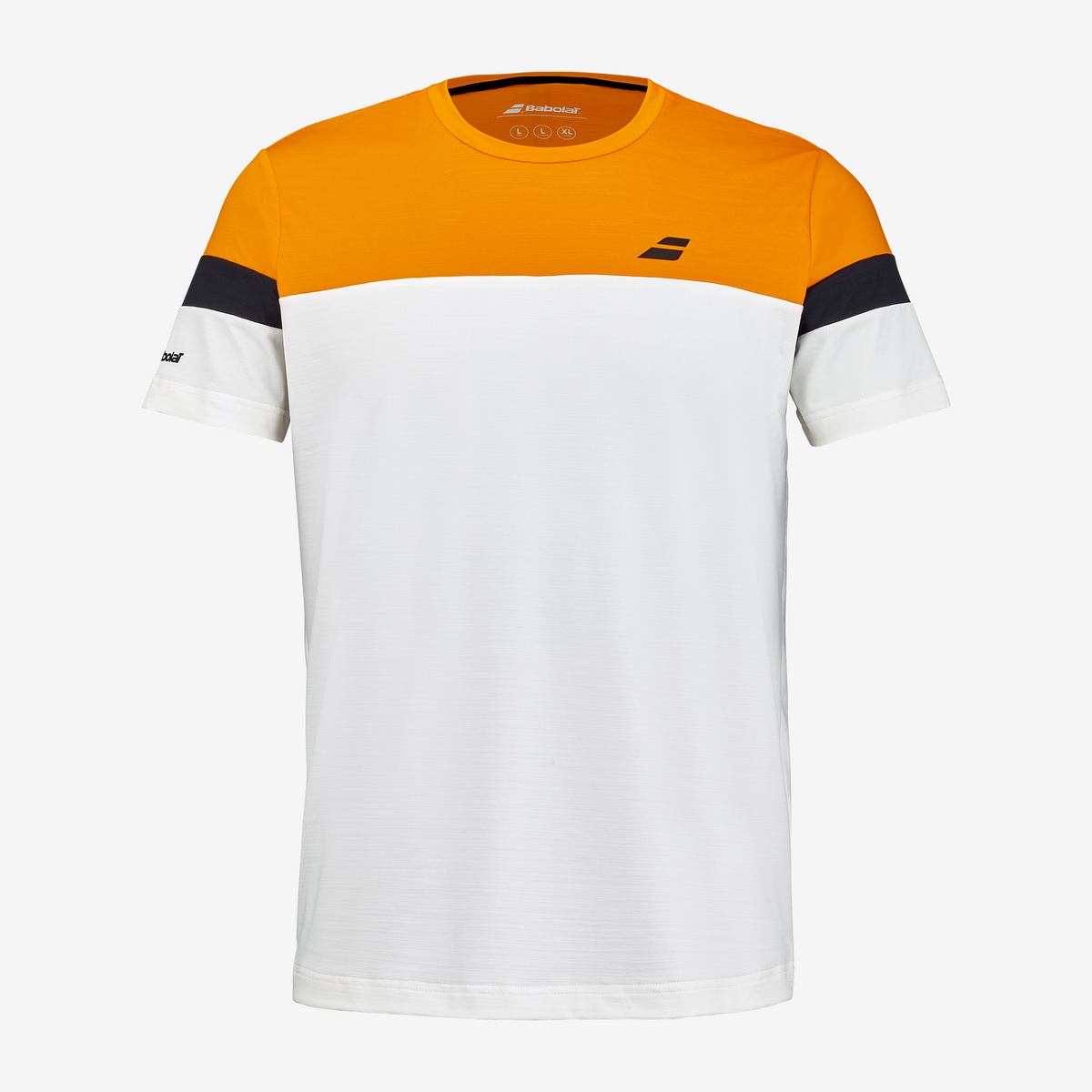 Babolat Perf Crew Neck Tee Men's Orange/Cream