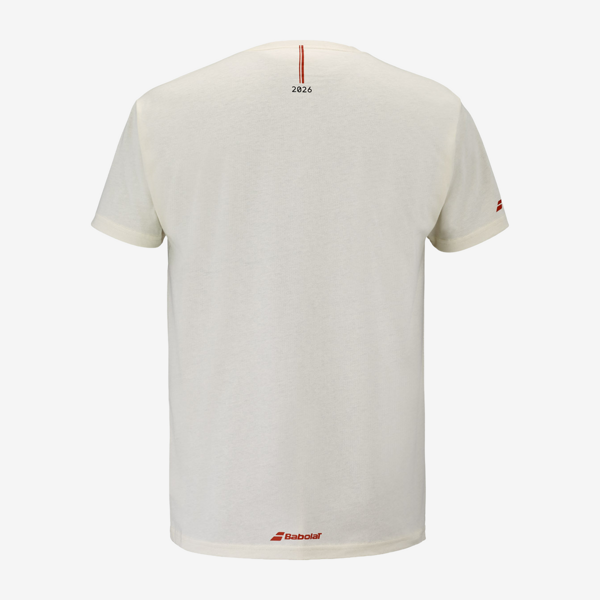 Babolat Exercise Message Tee Men's Cannoli Cream