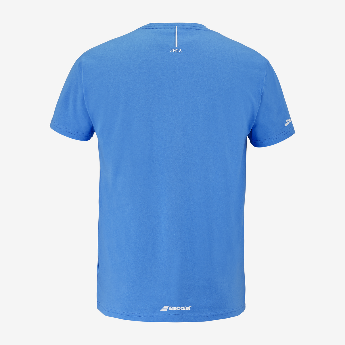 Babolat Exercise Message Tee Men's Malibu Blue