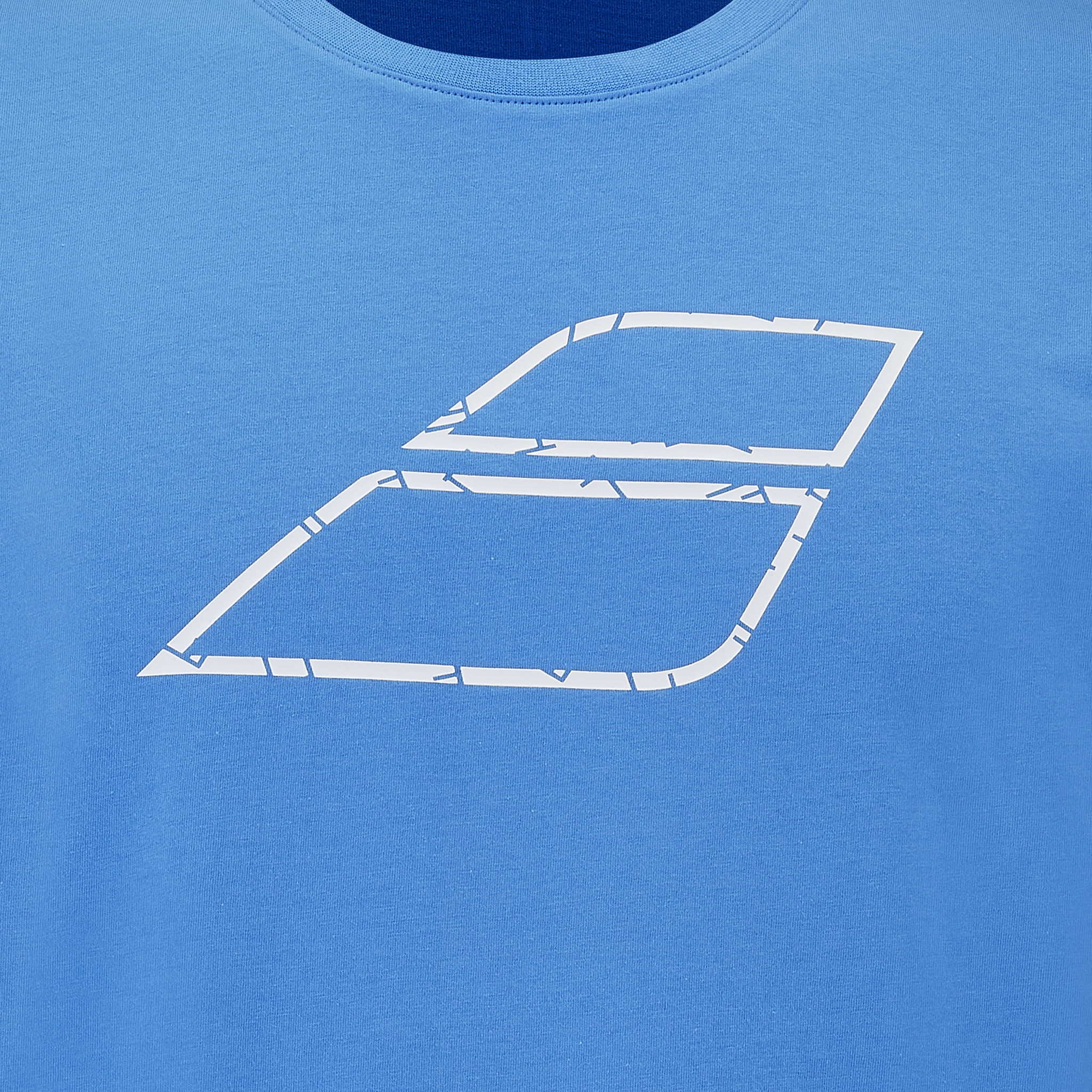 Babolat Exercise Message Tee Men's Malibu Blue