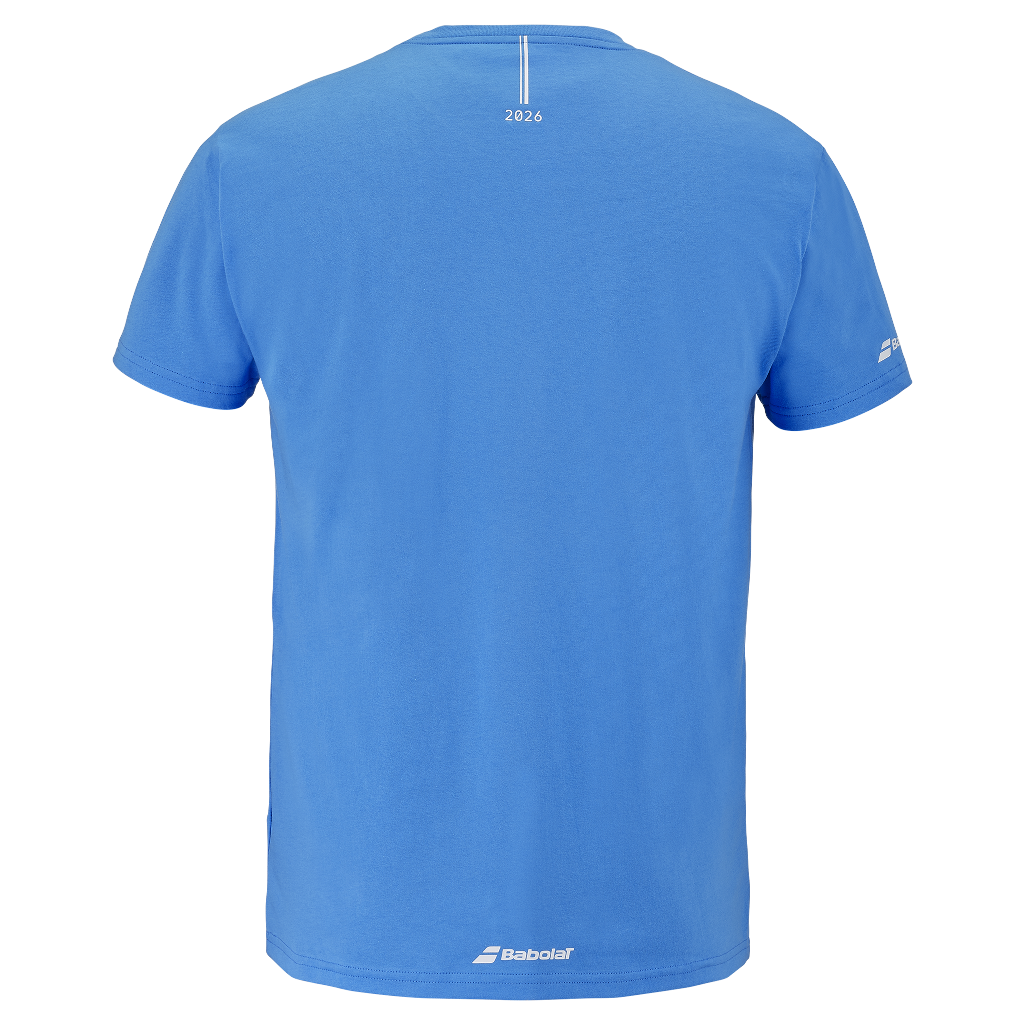 Babolat Exercise Message Tee Men's Malibu Blue
