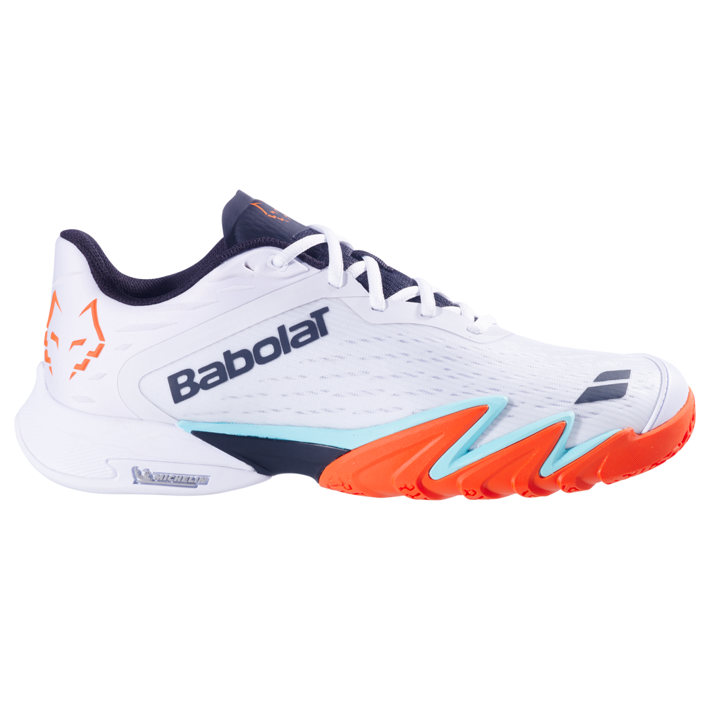 Babolat Jet Premura 3 Padel Lebron Men's White/Orange (2026) - All
