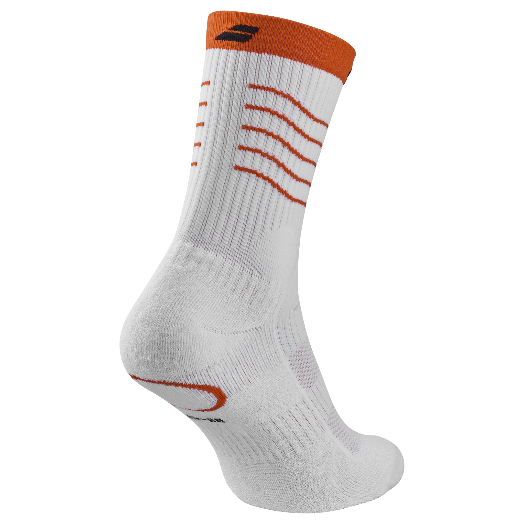 Babolat Mid-Calf Socks Lebron White/Orange