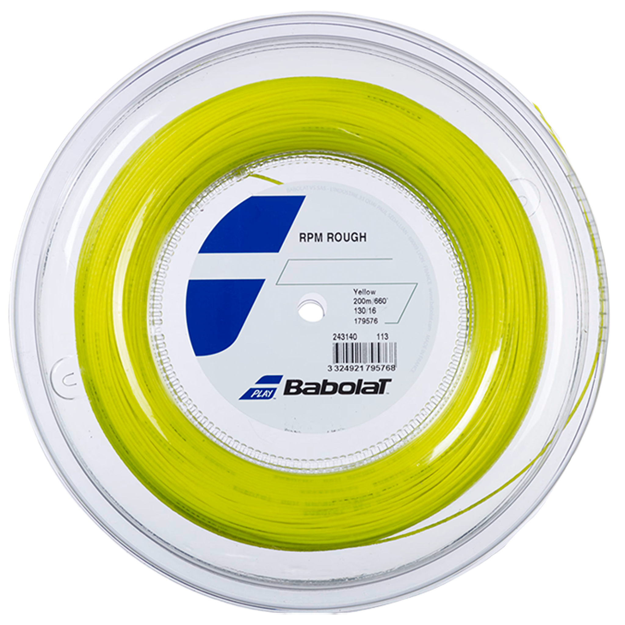 Babolat RPM Rough Fluorescent Yellow 1.25mm