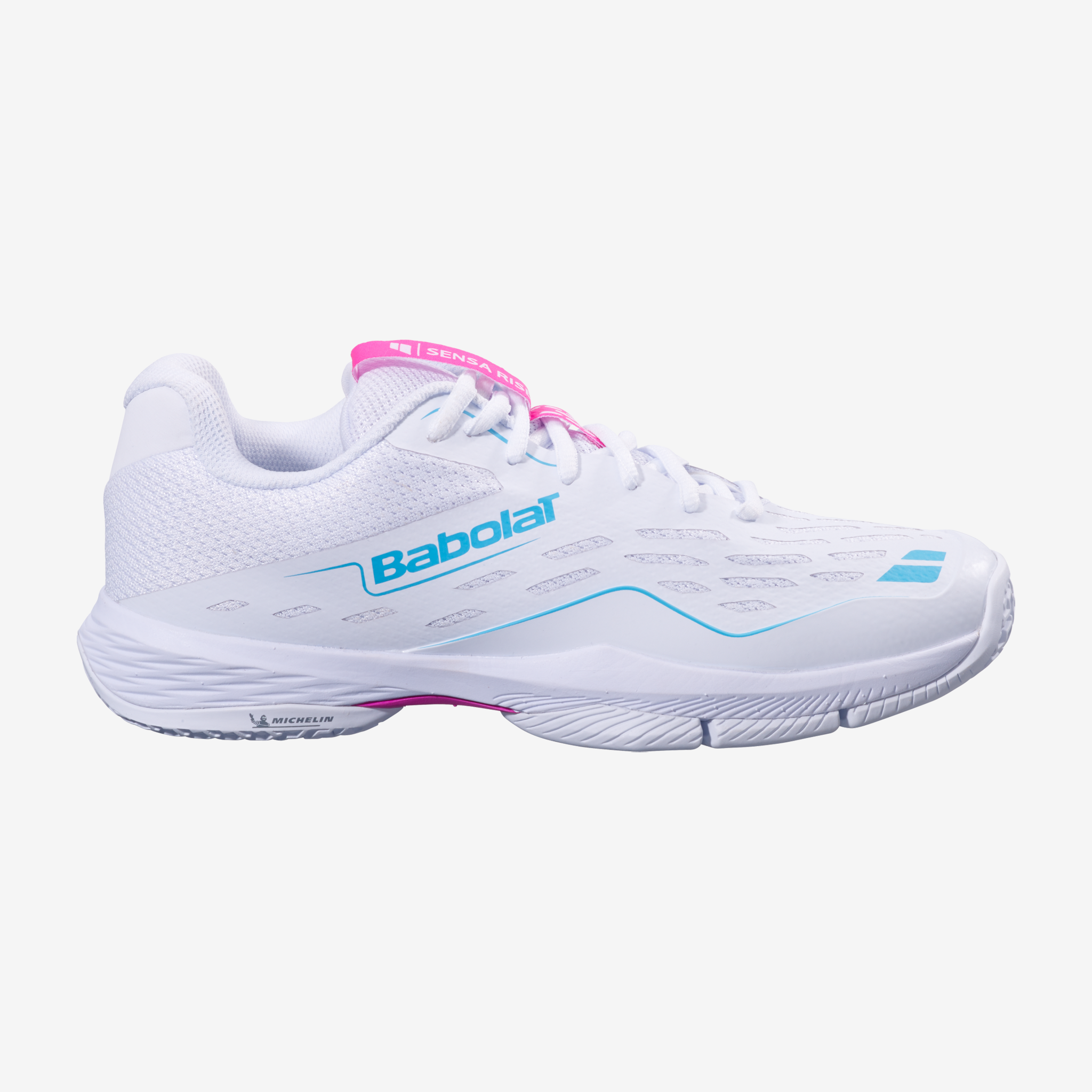 Babolat Sensa Rise Padel Woman's White/Rhodamine