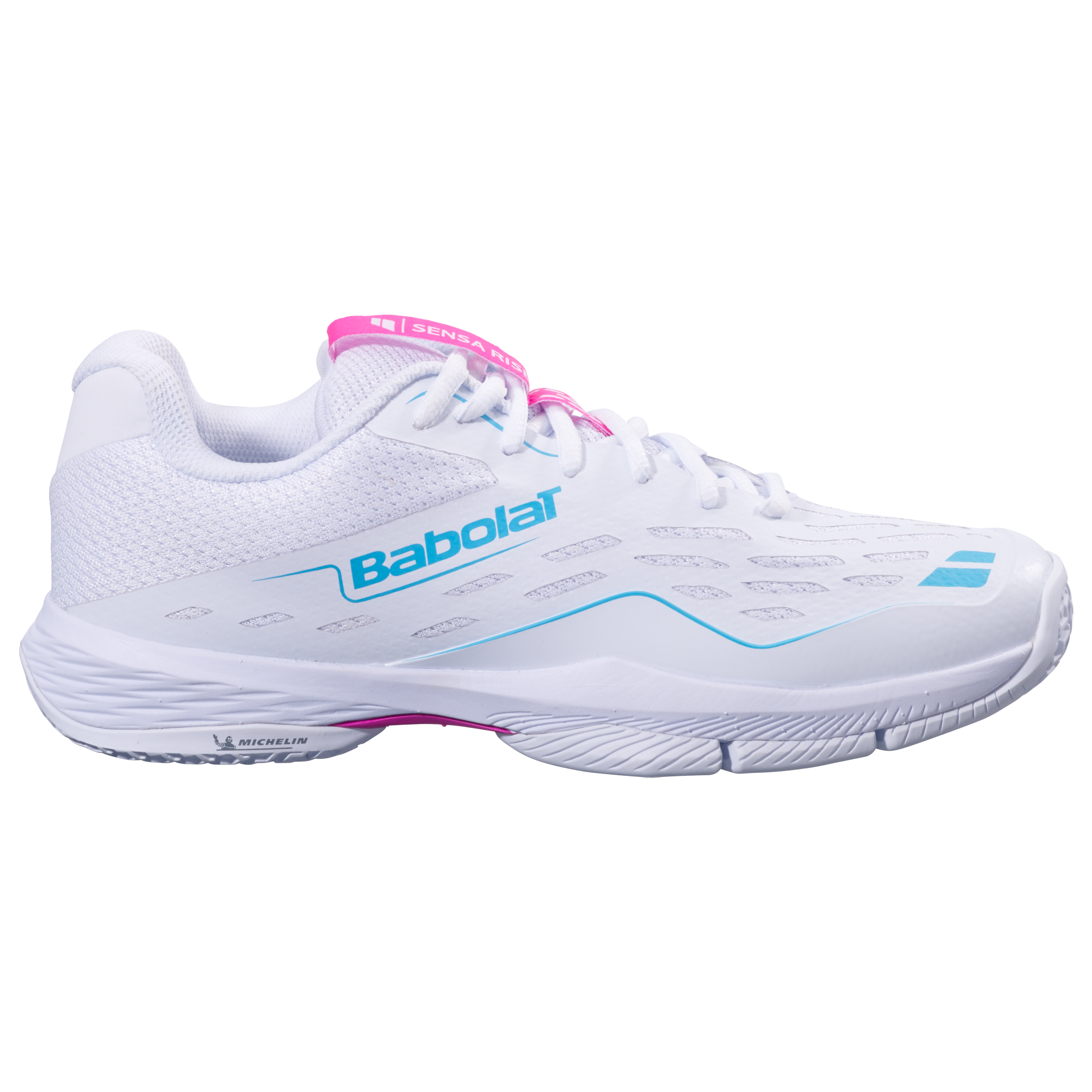 Babolat Sensa Rise Padel Woman's White/Rhodamine