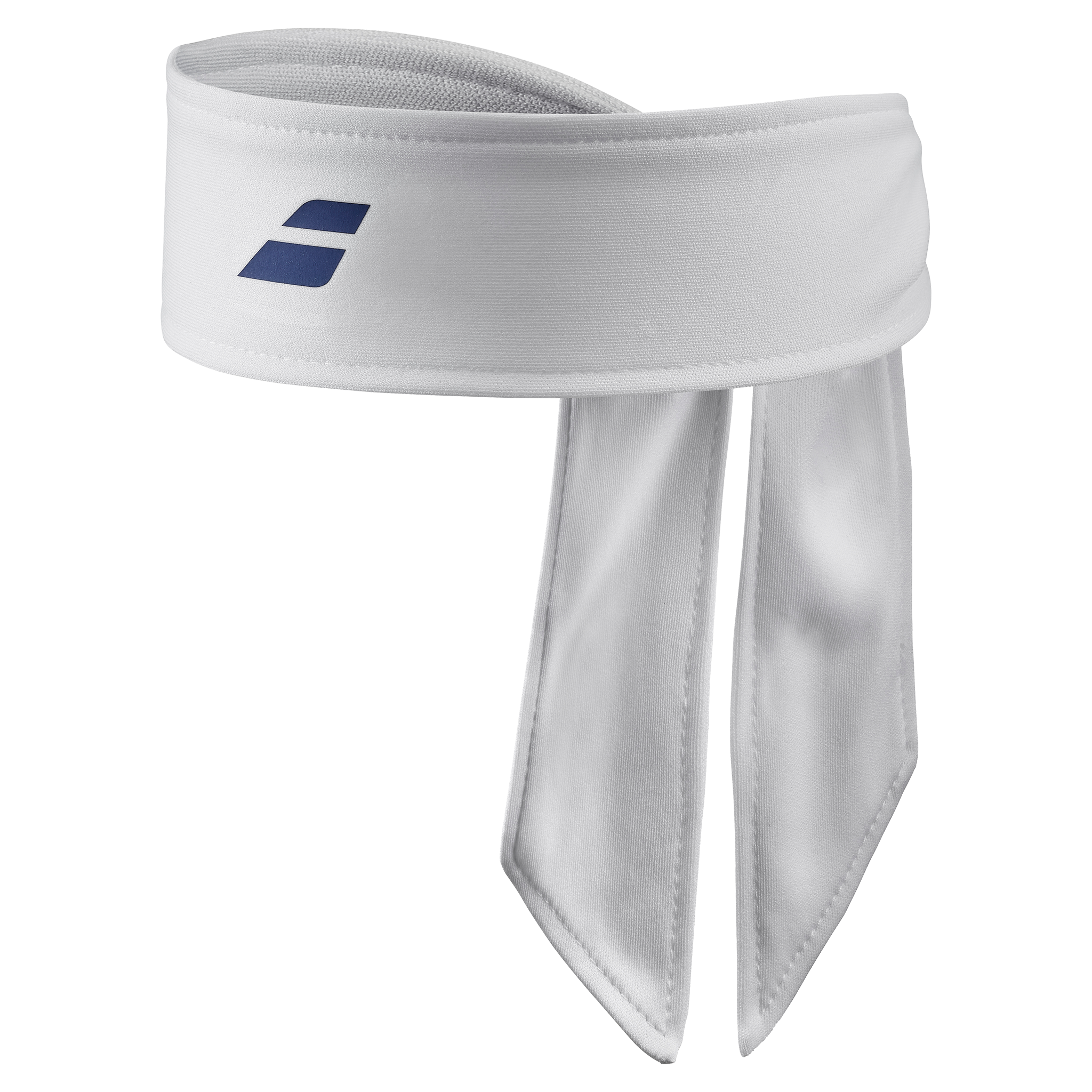 Babolat Tie Headband White/Sodalite
