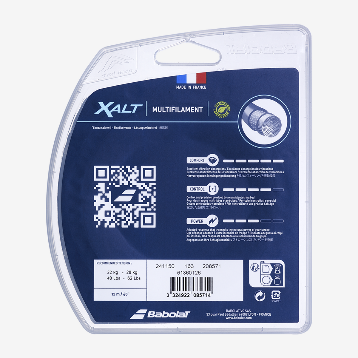 Babolat XALT 1.30mm 12m set