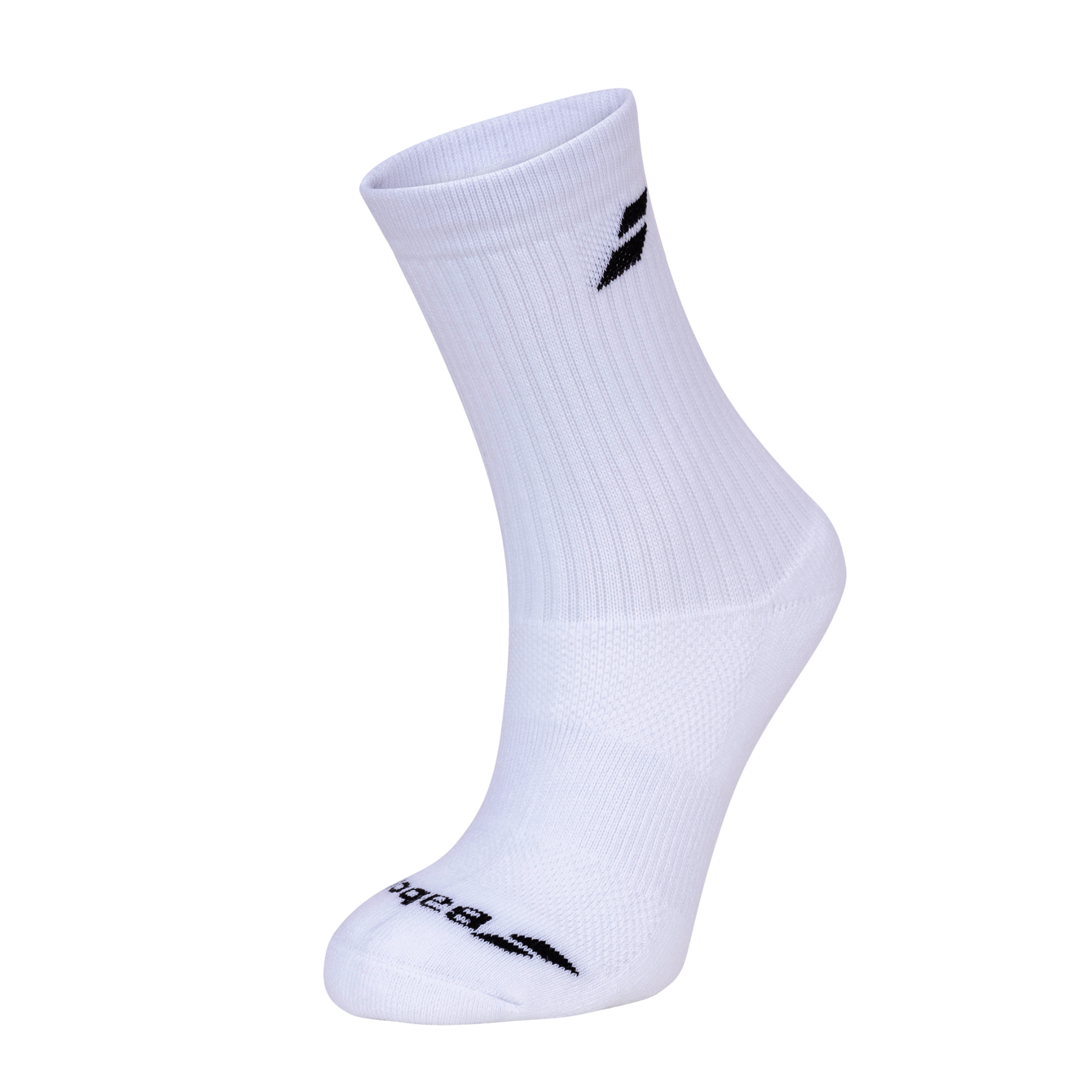 Babolat Men's Socks > White > 3 pack