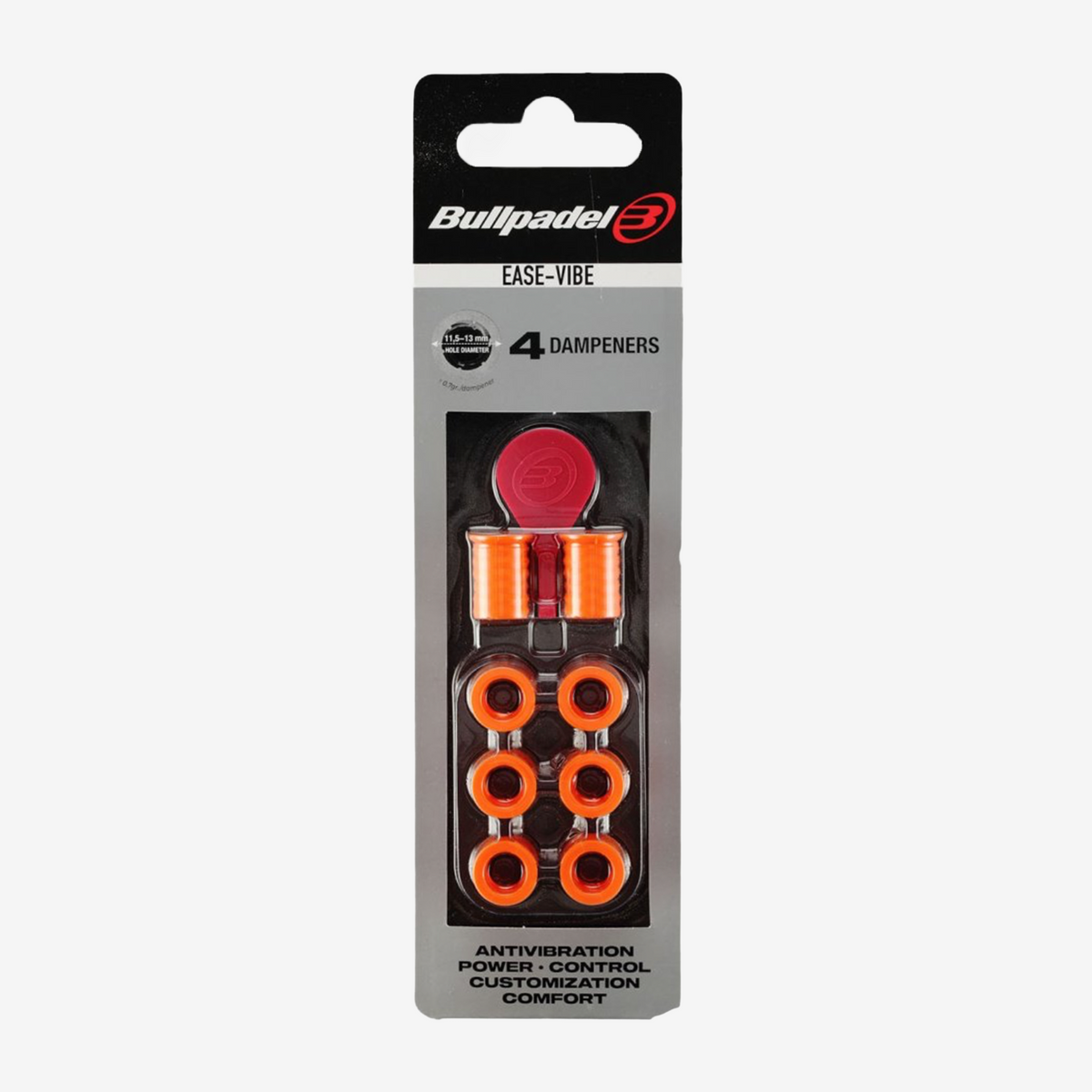 Bullpadel Ease Vibe Dampener Orange