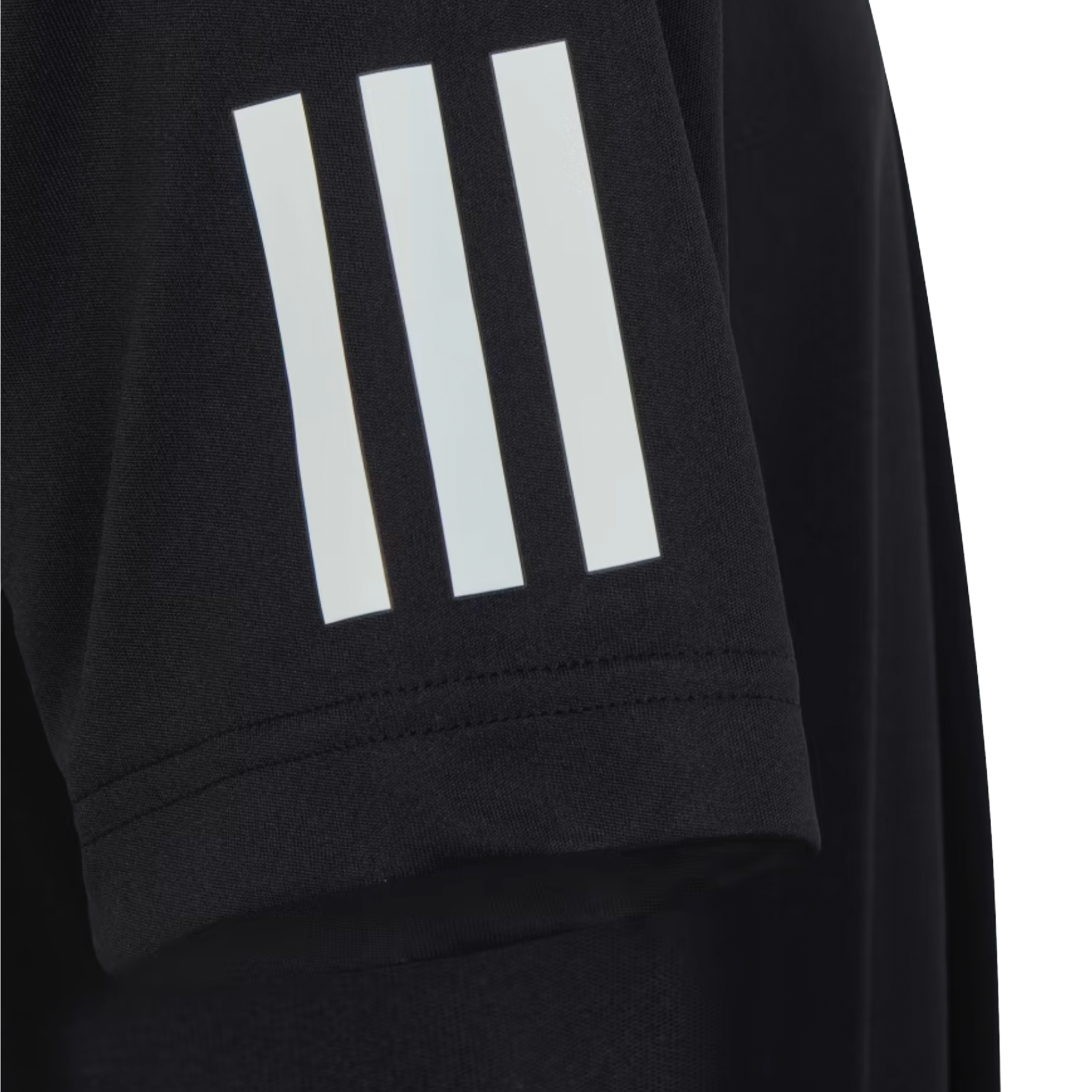 Adidas Club Tennis 3 Stripe Tee Boy's Black
