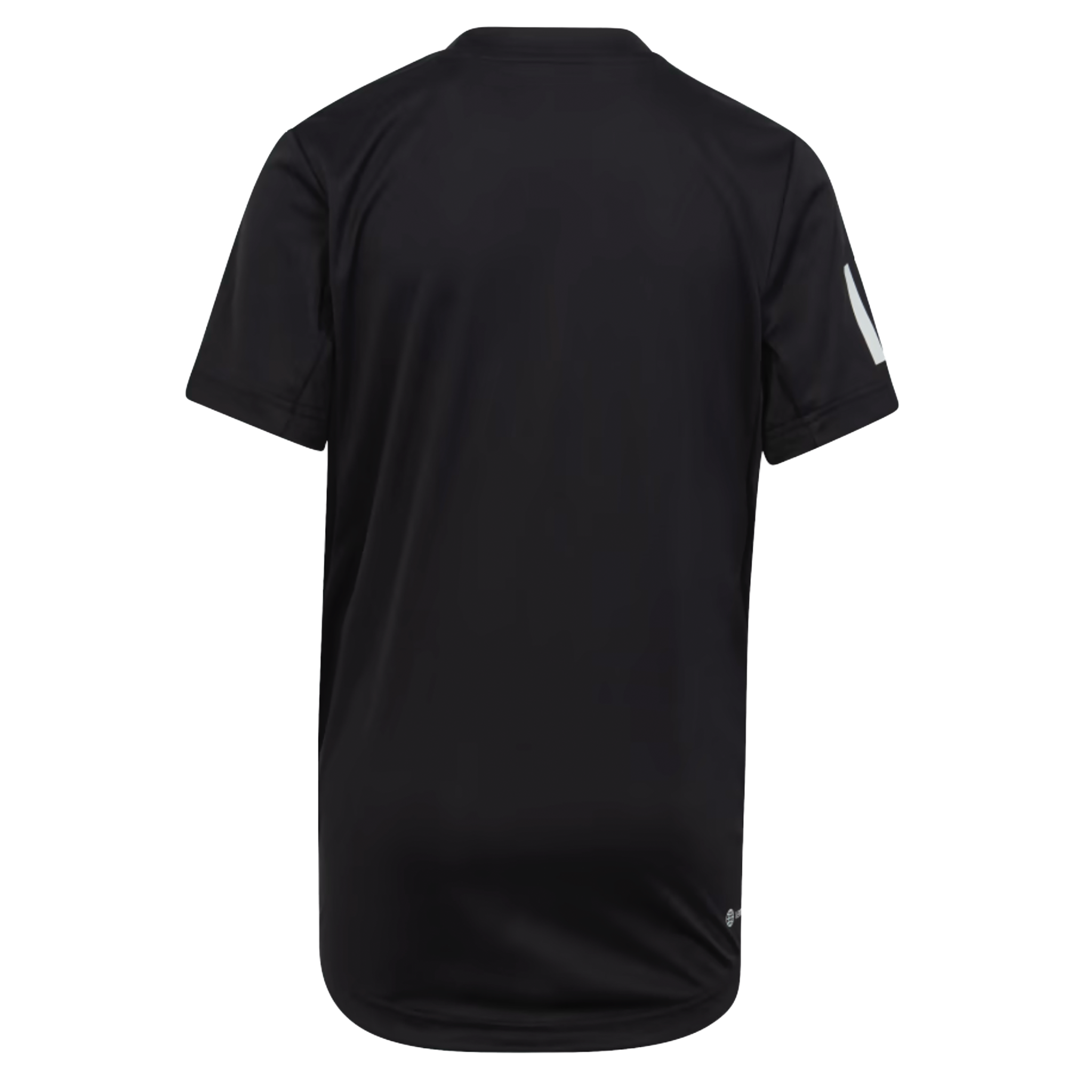 Adidas Club Tennis 3 Stripe Tee Boy's Black