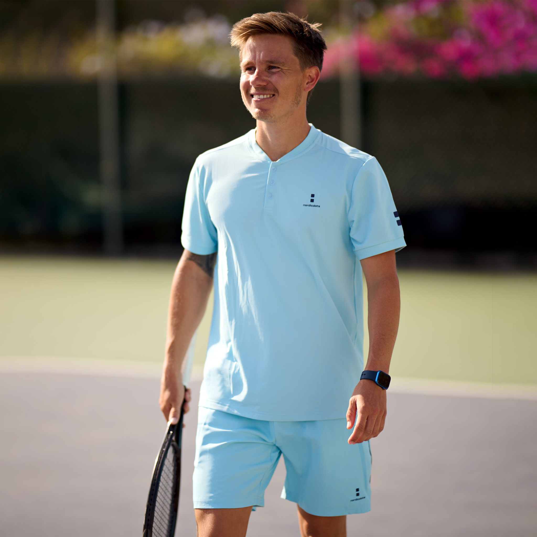 nordicdots Excellence Polo Cooling Blue