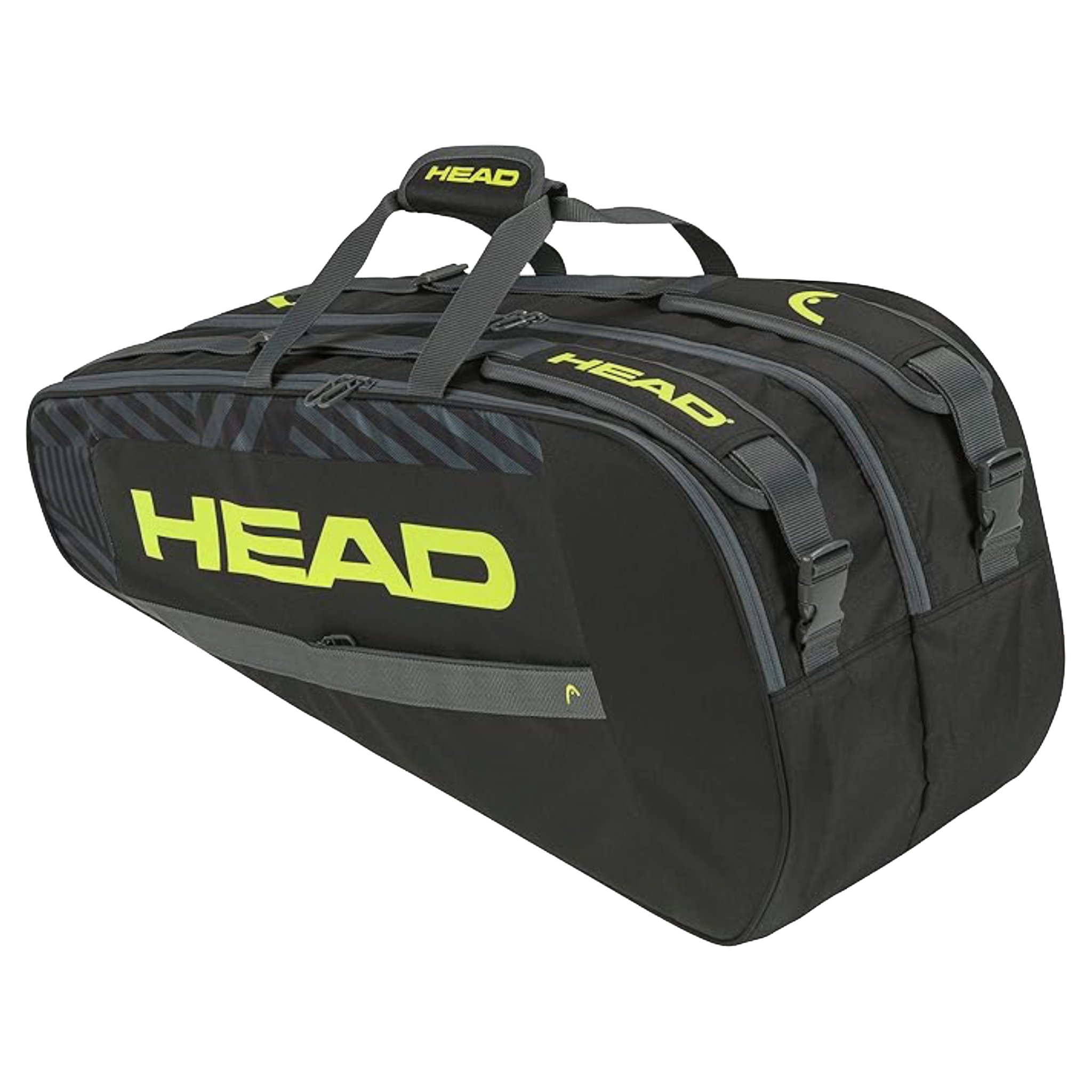 Head Base Racket Bag M Black/Luminous Yellow