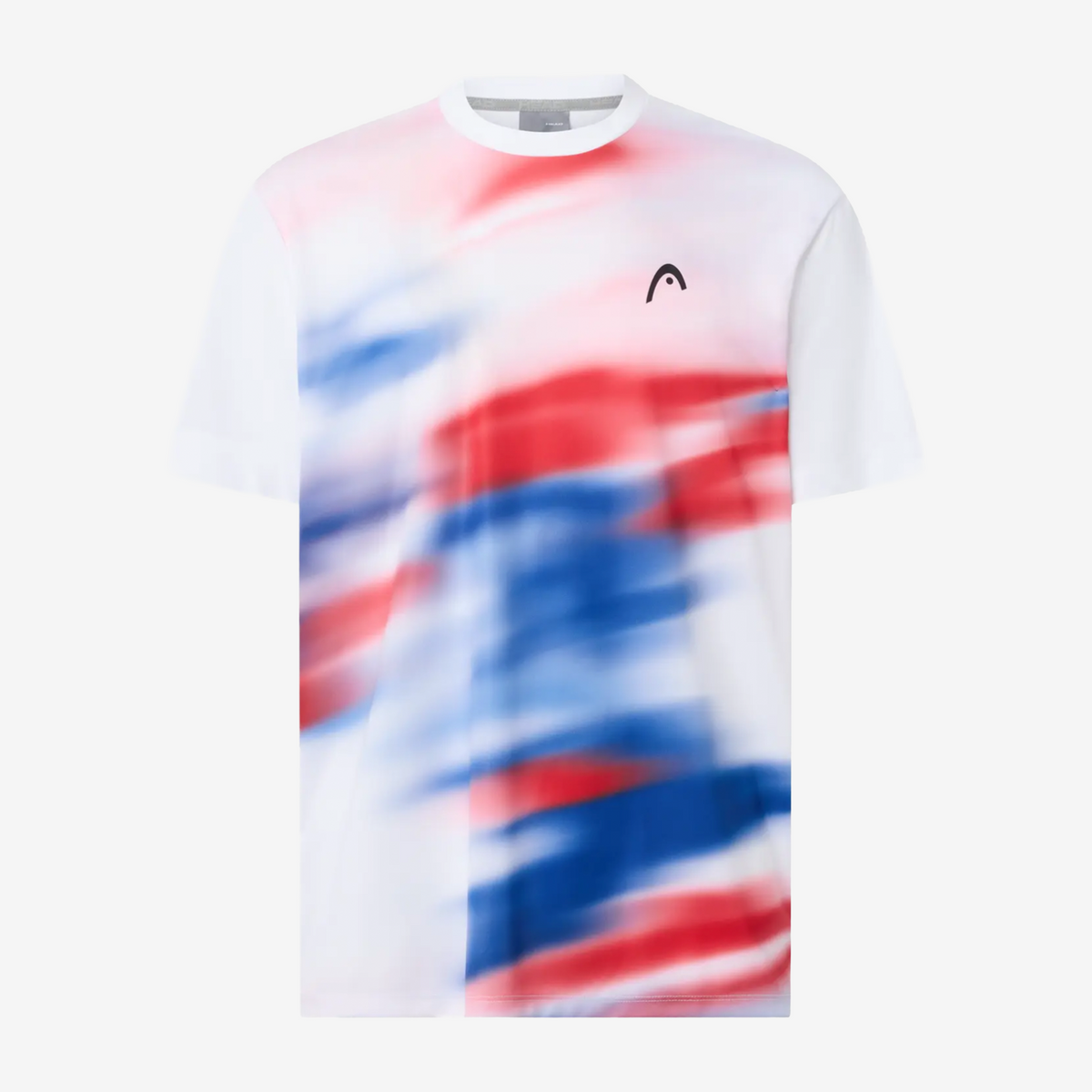 Head Blur T-Shirt Men's Royal Blue/Red Print