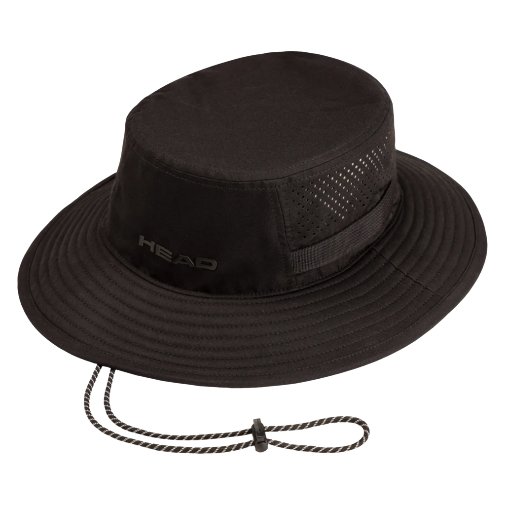 Head Bucket Hat Black - All Things Tennis ltd