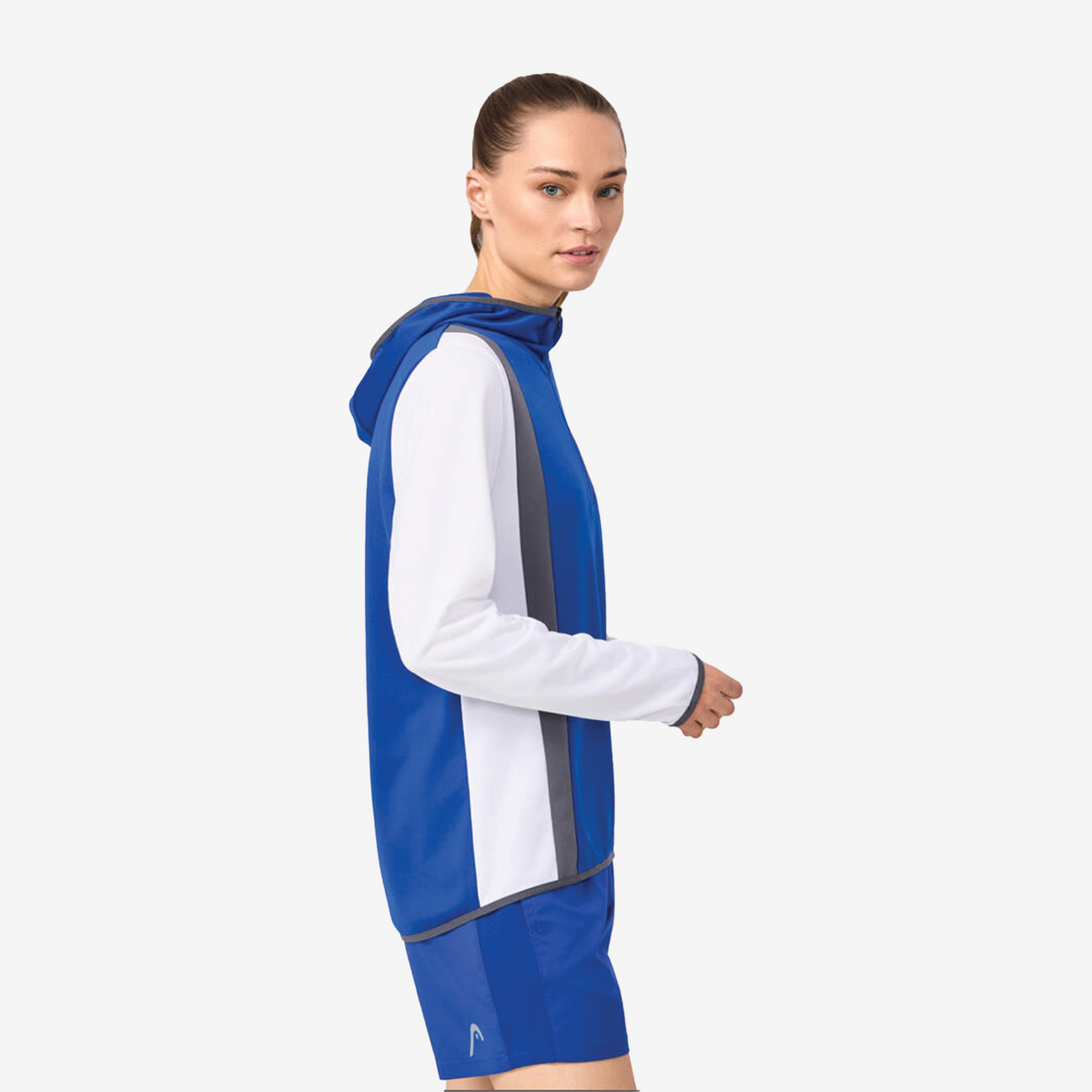 Head Club Tech Hoodie Women's Royal Blue/ White