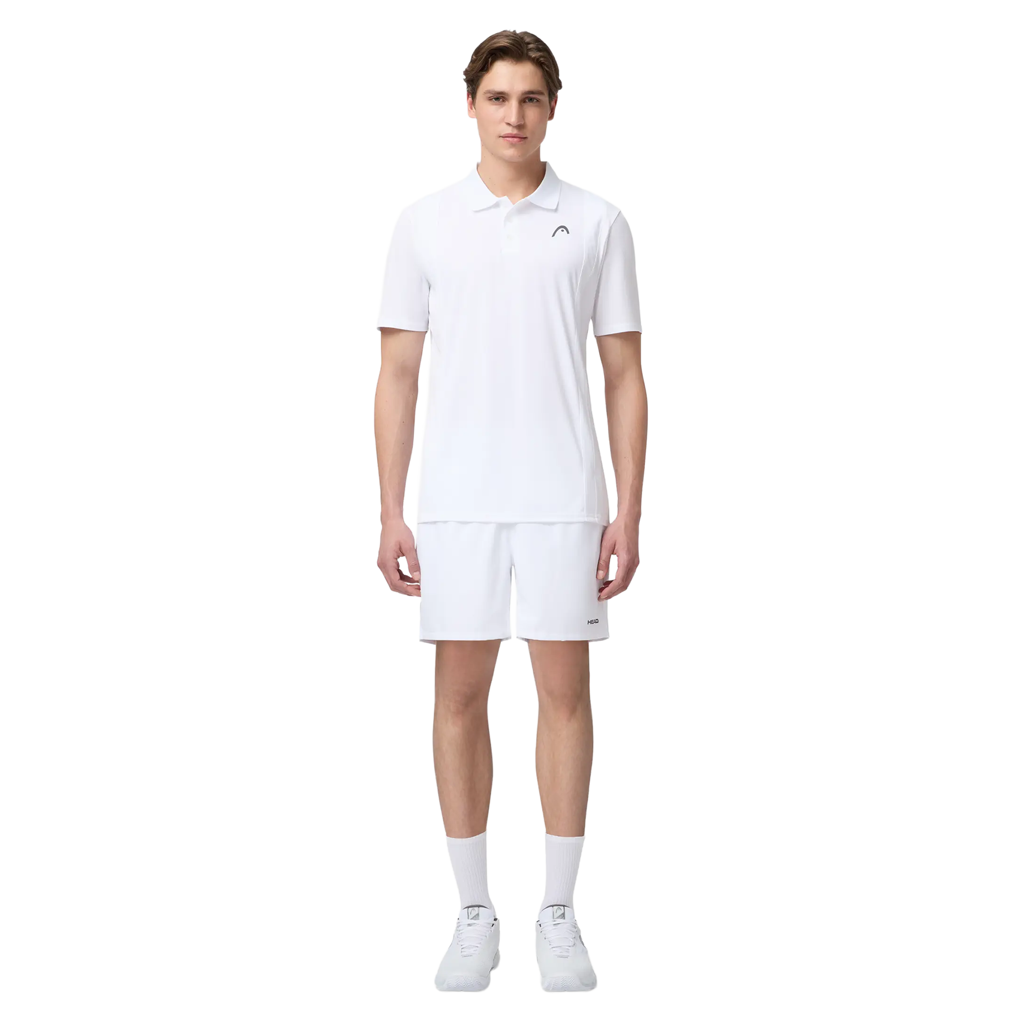 Head Club 25 Tech Polo Men's White