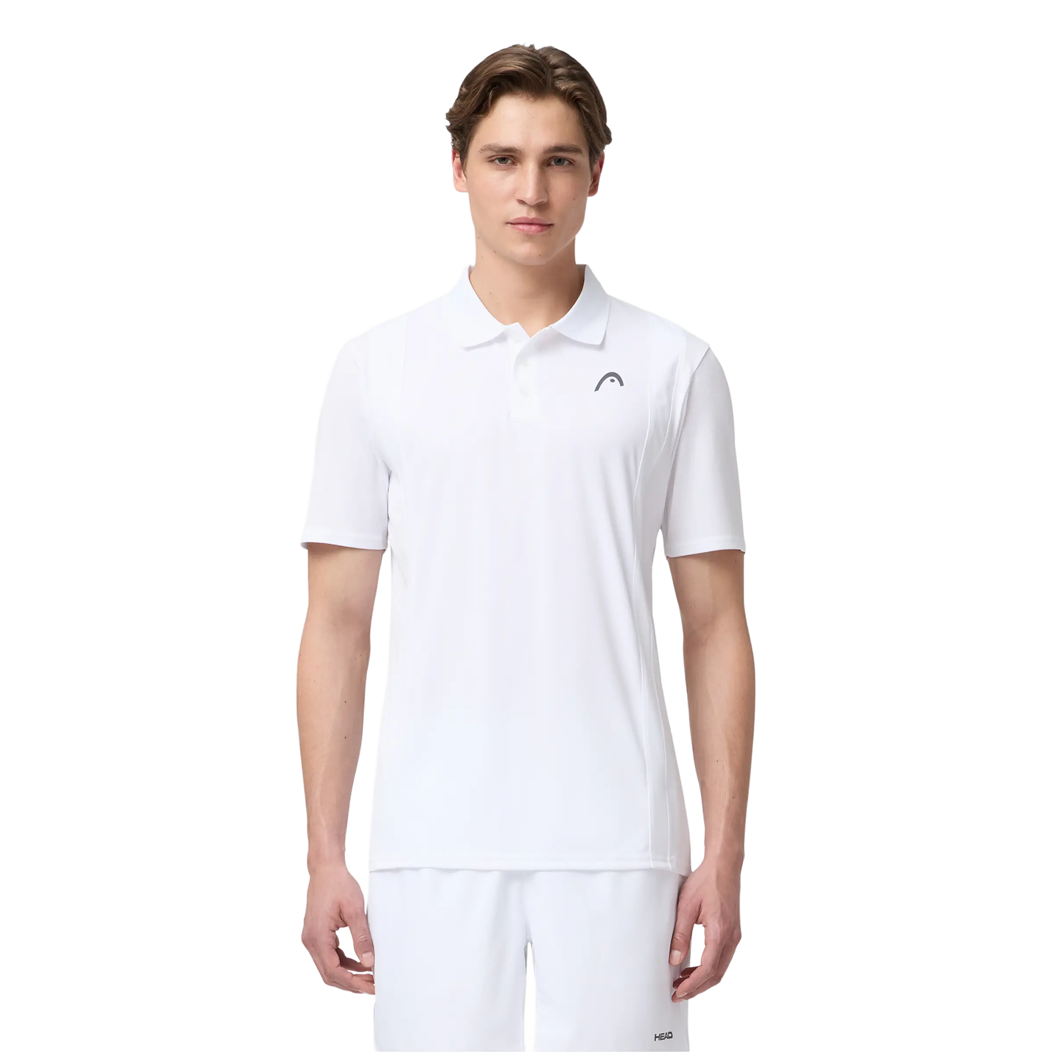 Head Club 25 Tech Polo Men's White