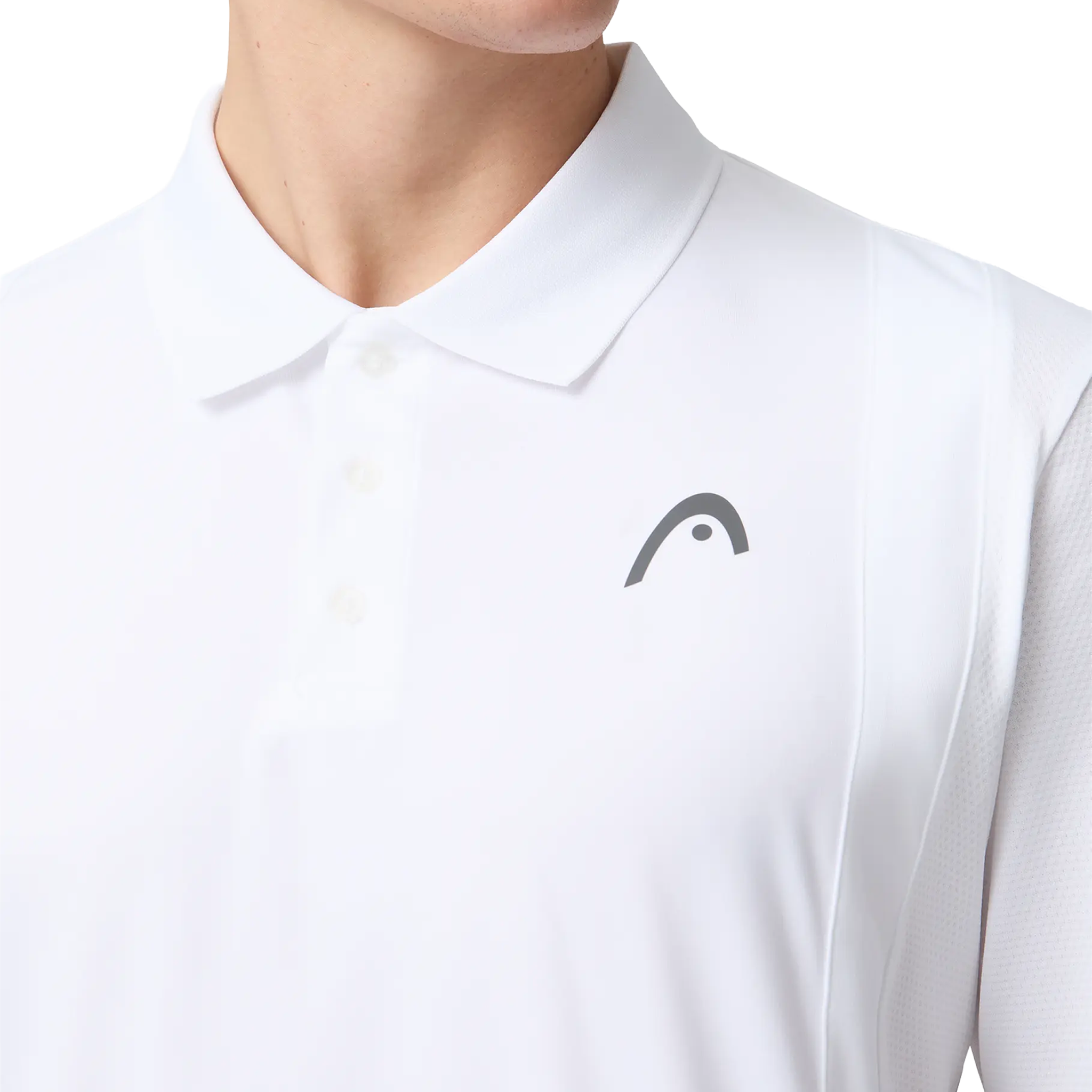 Head Club 25 Tech Polo Men's White