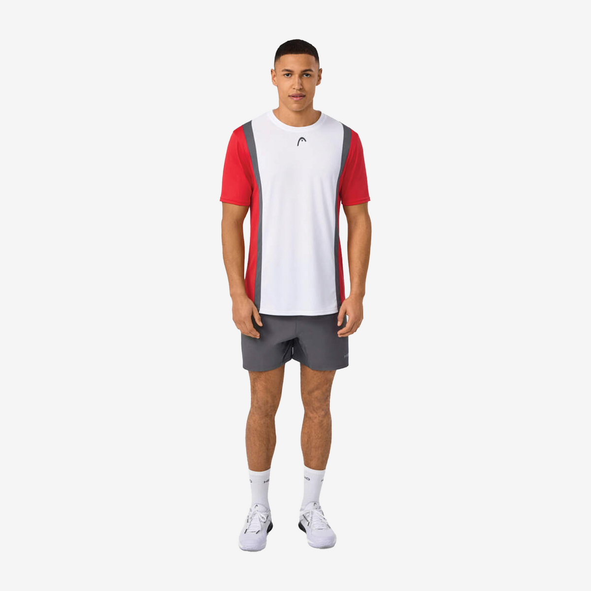 Head Club Tech T-Shirt Red/ White Men's