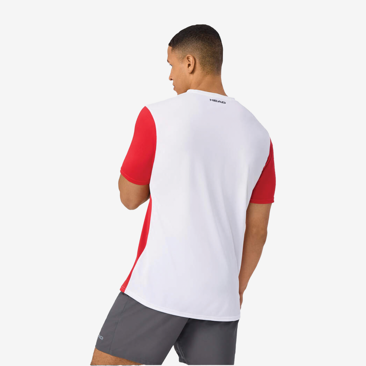 Head Club Tech T-Shirt Red/ White Men's