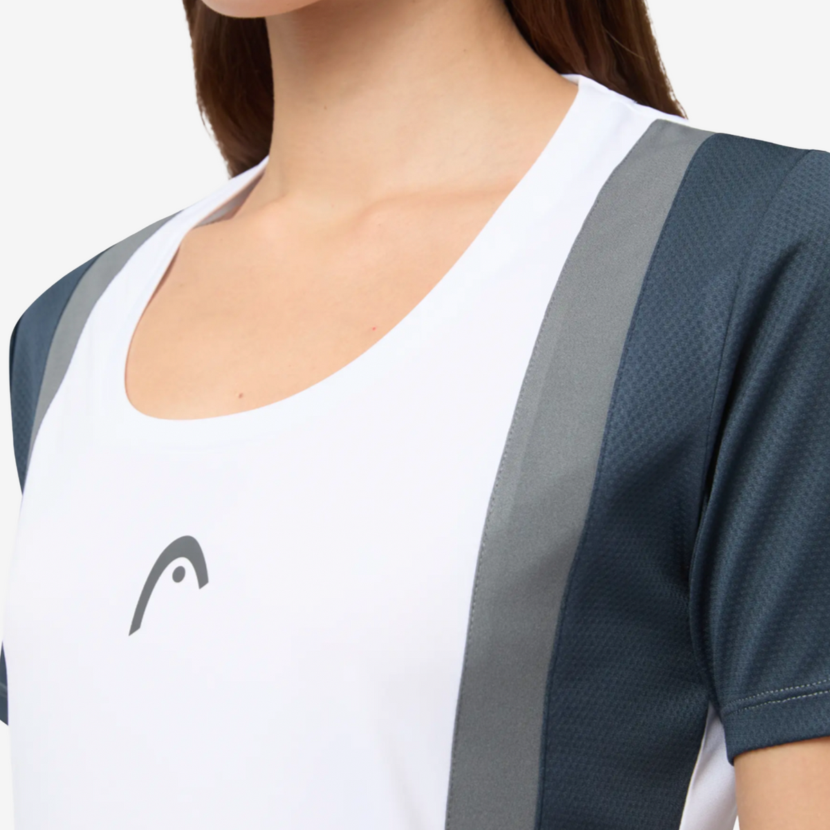 Head Club Tech T-Shirt Women's Navy/White